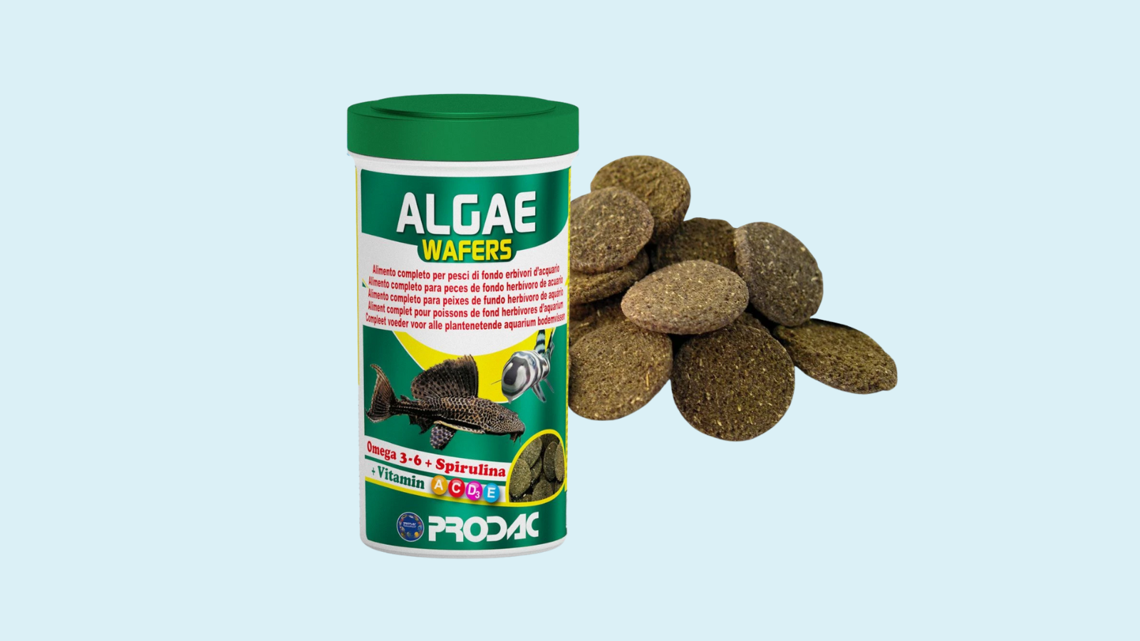 Tabletter til ferskvannsfisk