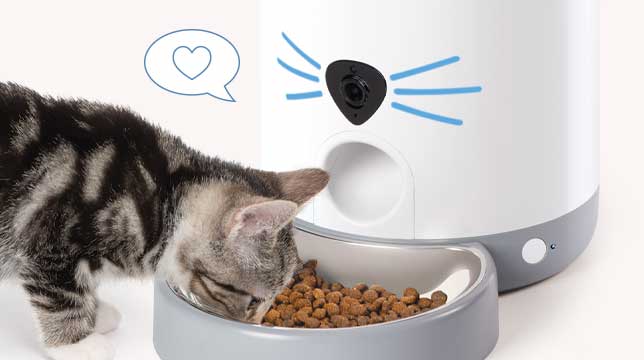 Catit Pixi Vision Smart Feeder Fôrautomat med Kamera