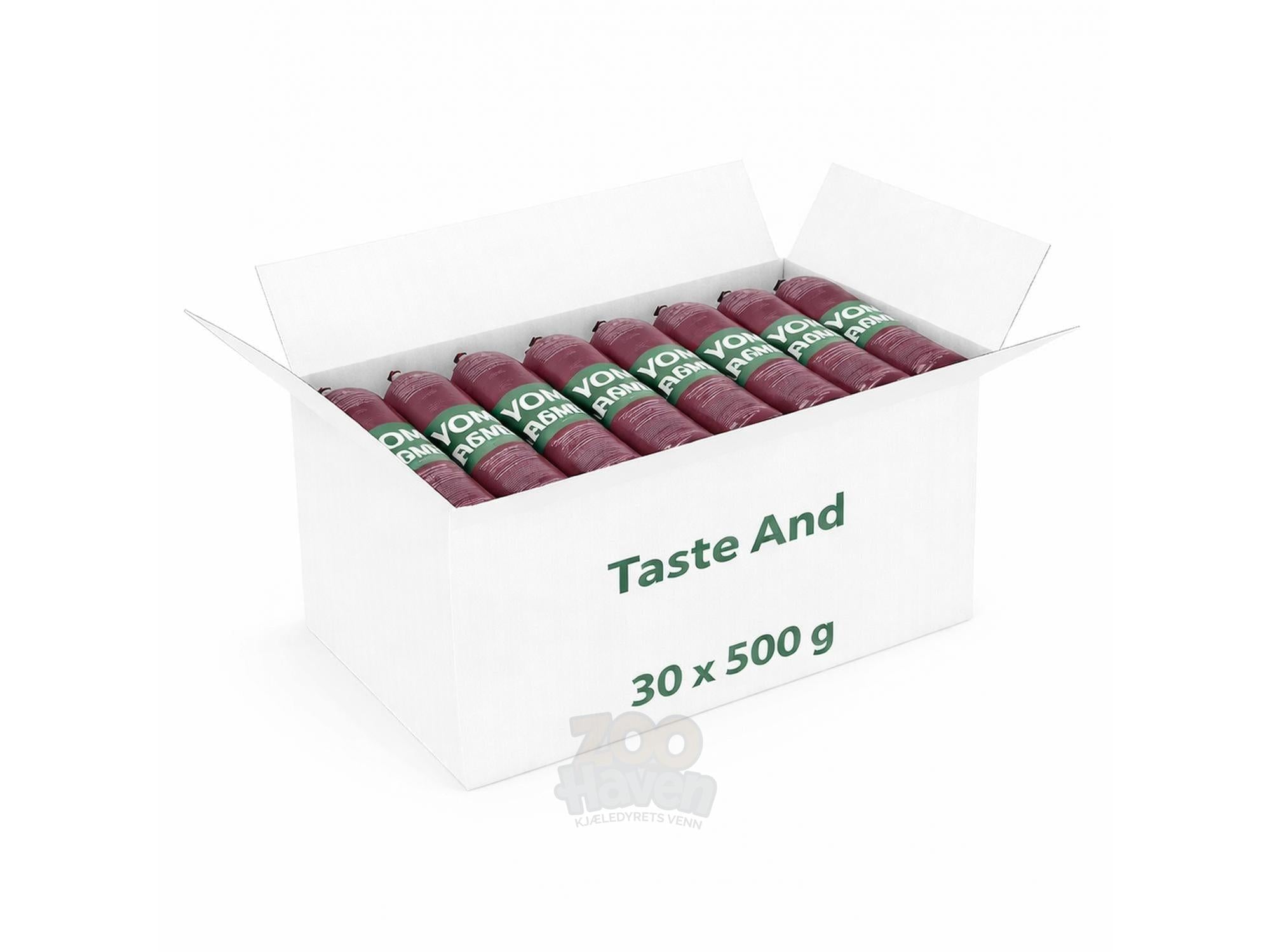 100% Taste And - Vom og Hundemat