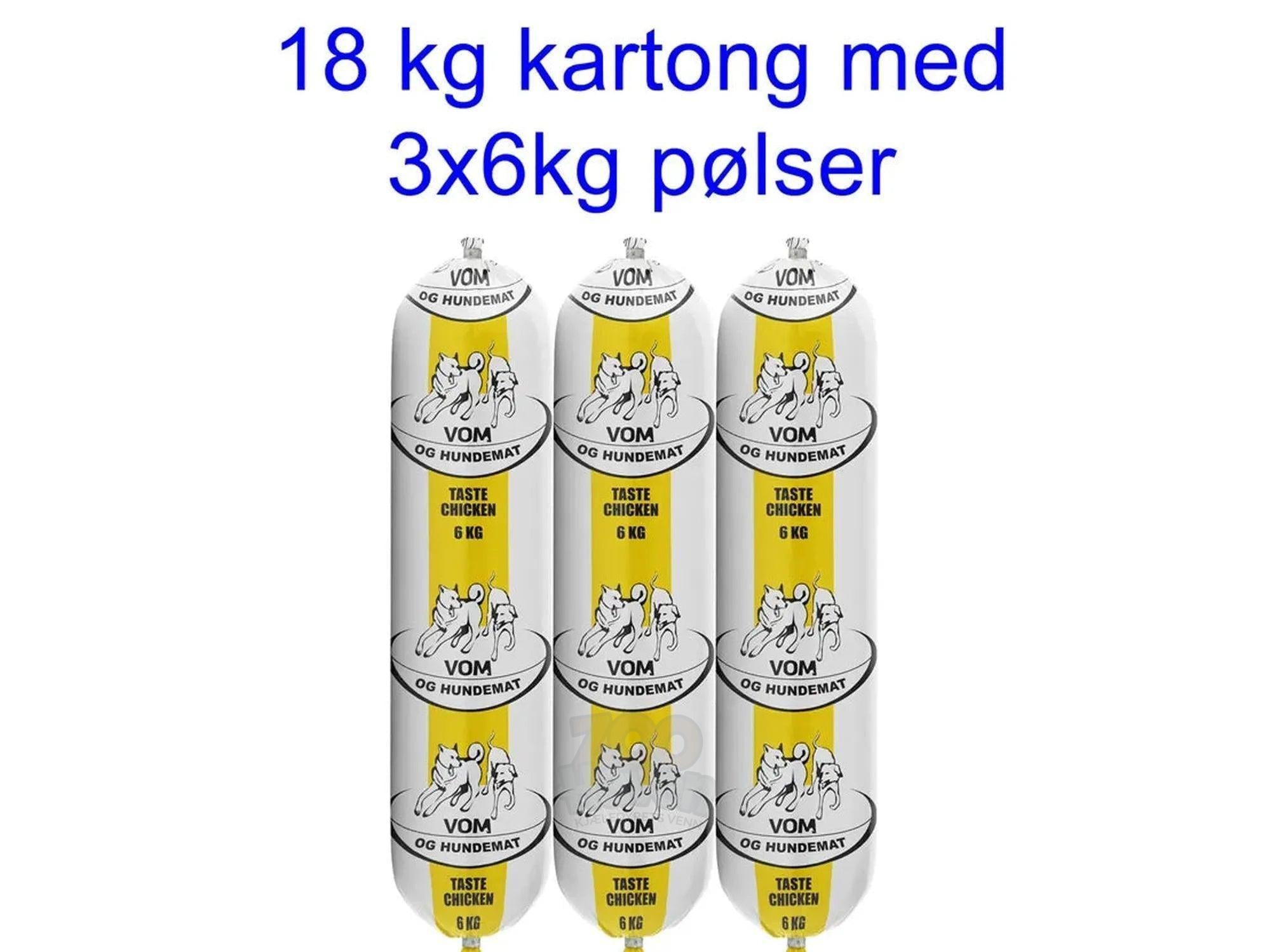 100% Taste Kylling - Vom og Hundemat