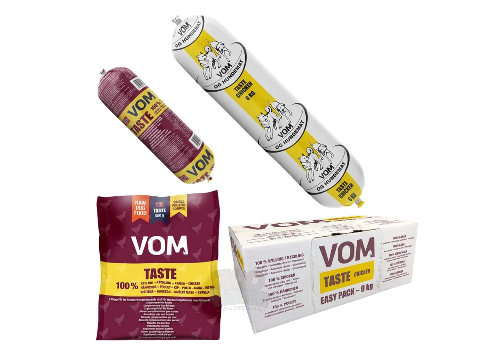 100% Taste Kylling - Vom og Hundemat