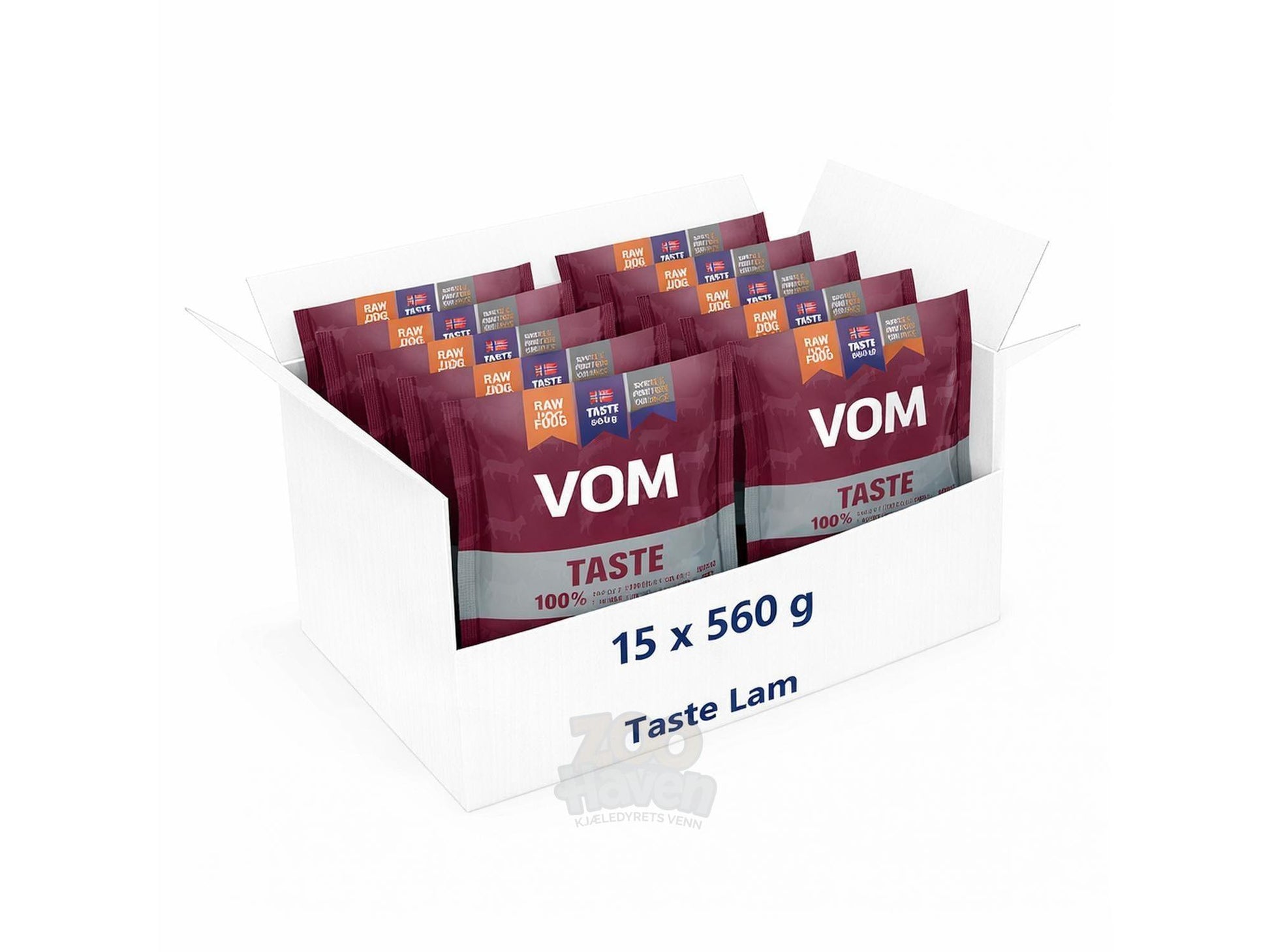 Vom & Hundemat 100% Taste Lam råfôr – bilde 5