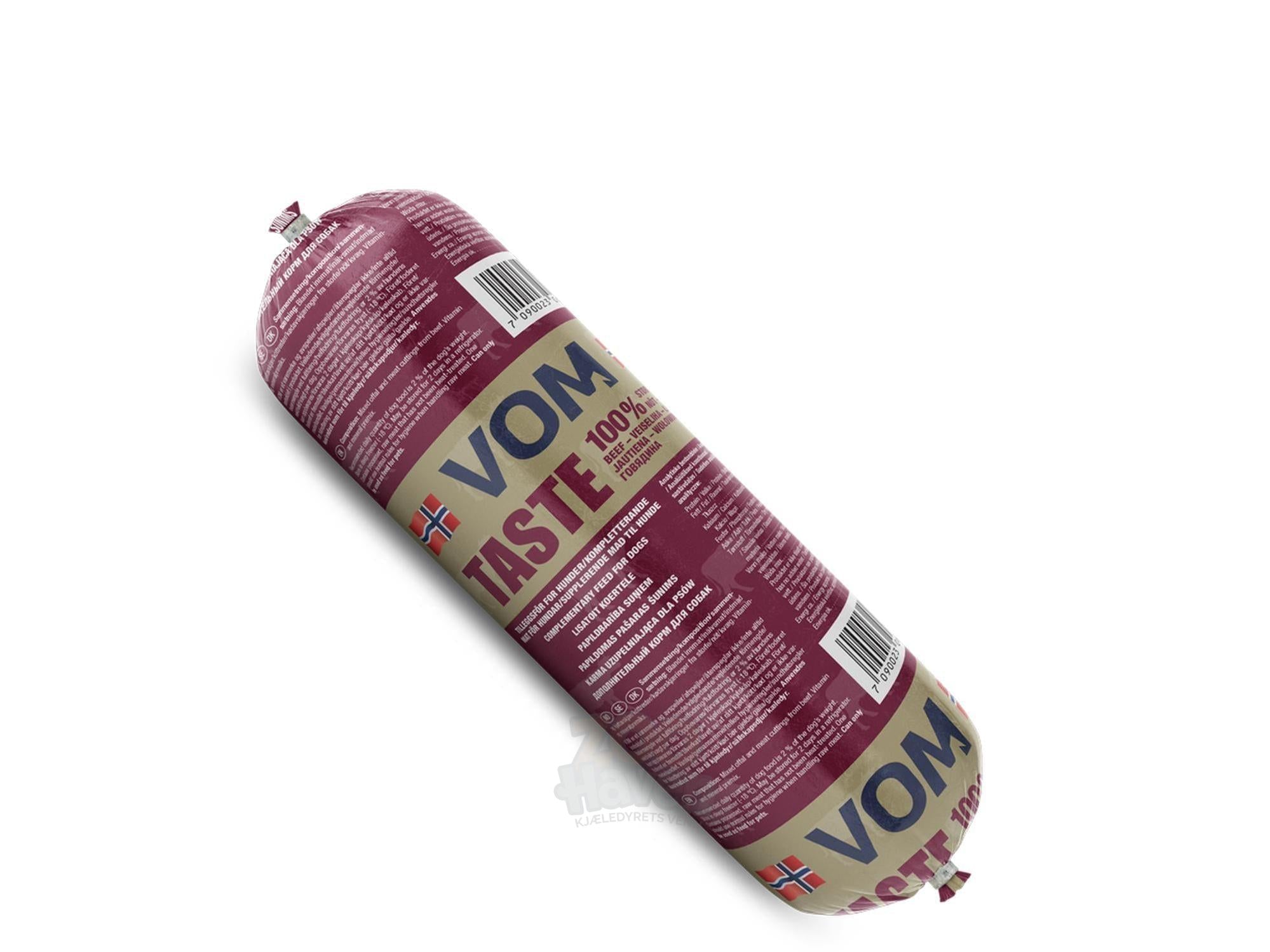 100% Taste Storfe - Vom og Hundemat