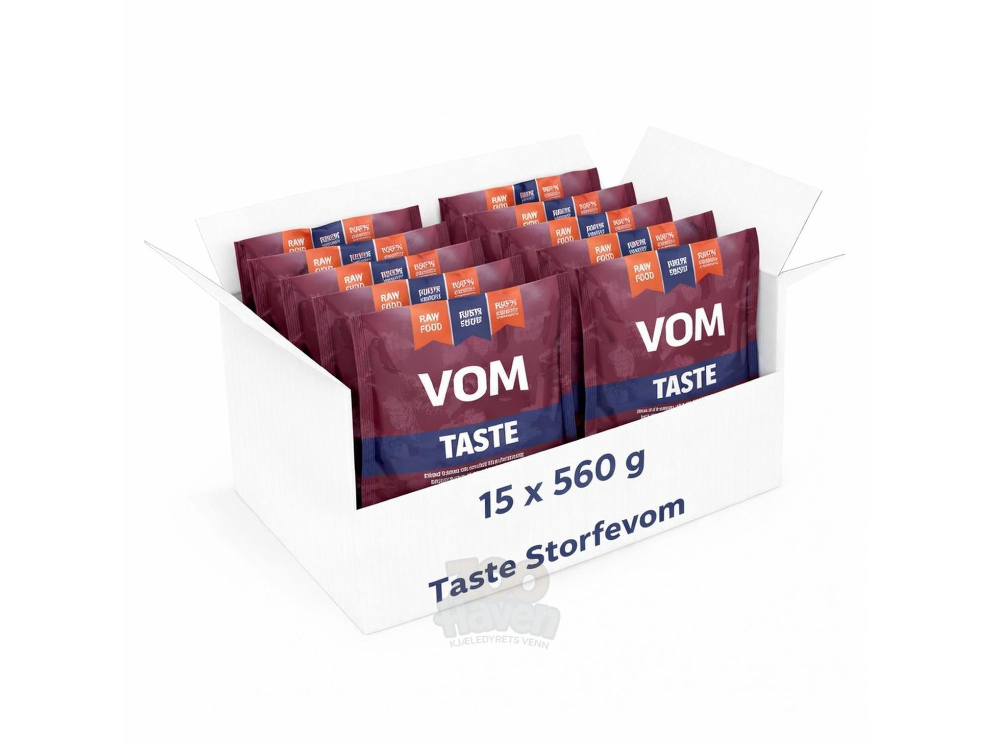 Vom & Hundemat 100% Taste Storfevom råfôr – bilde 5