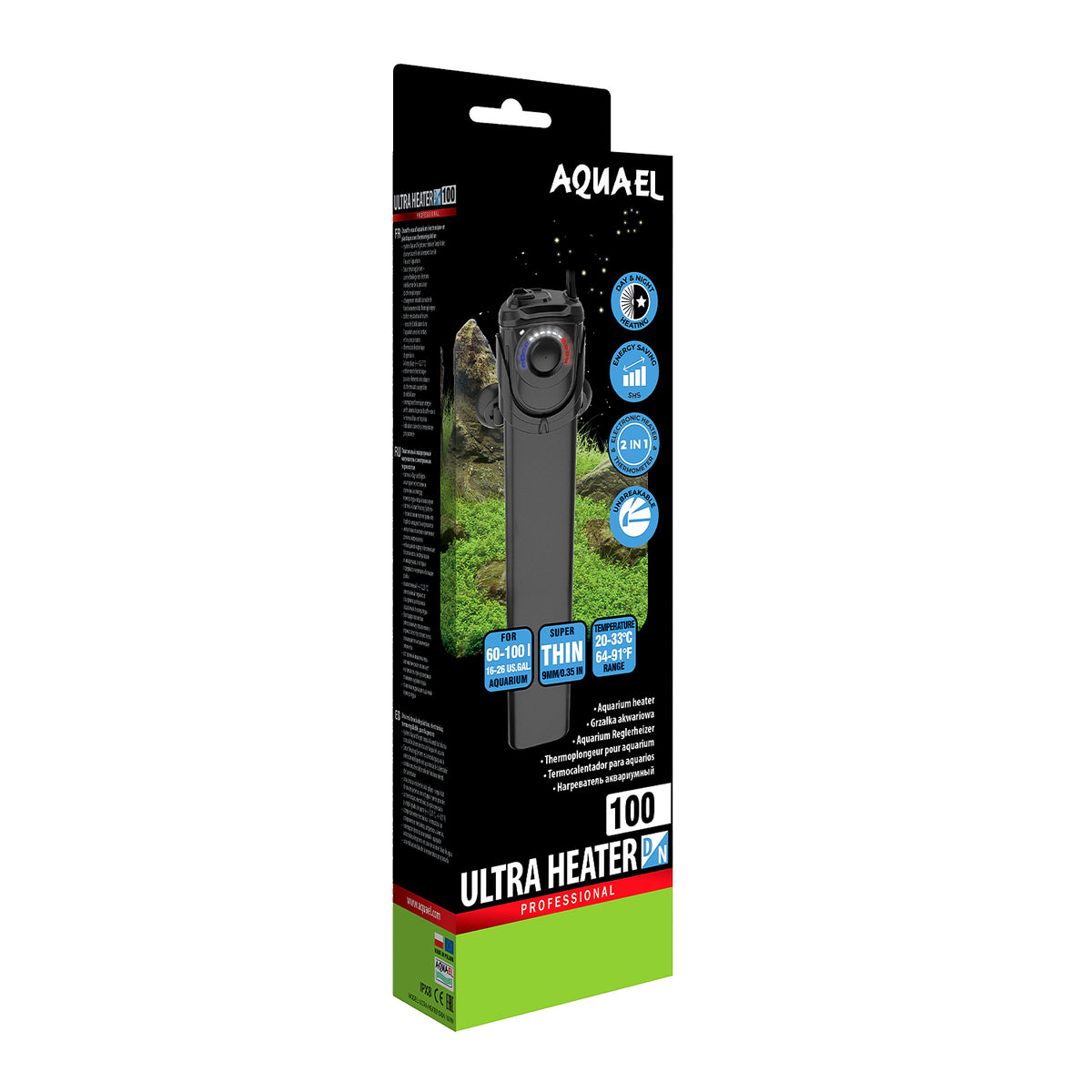 Aquael Ultra Heater Day&Night varmer