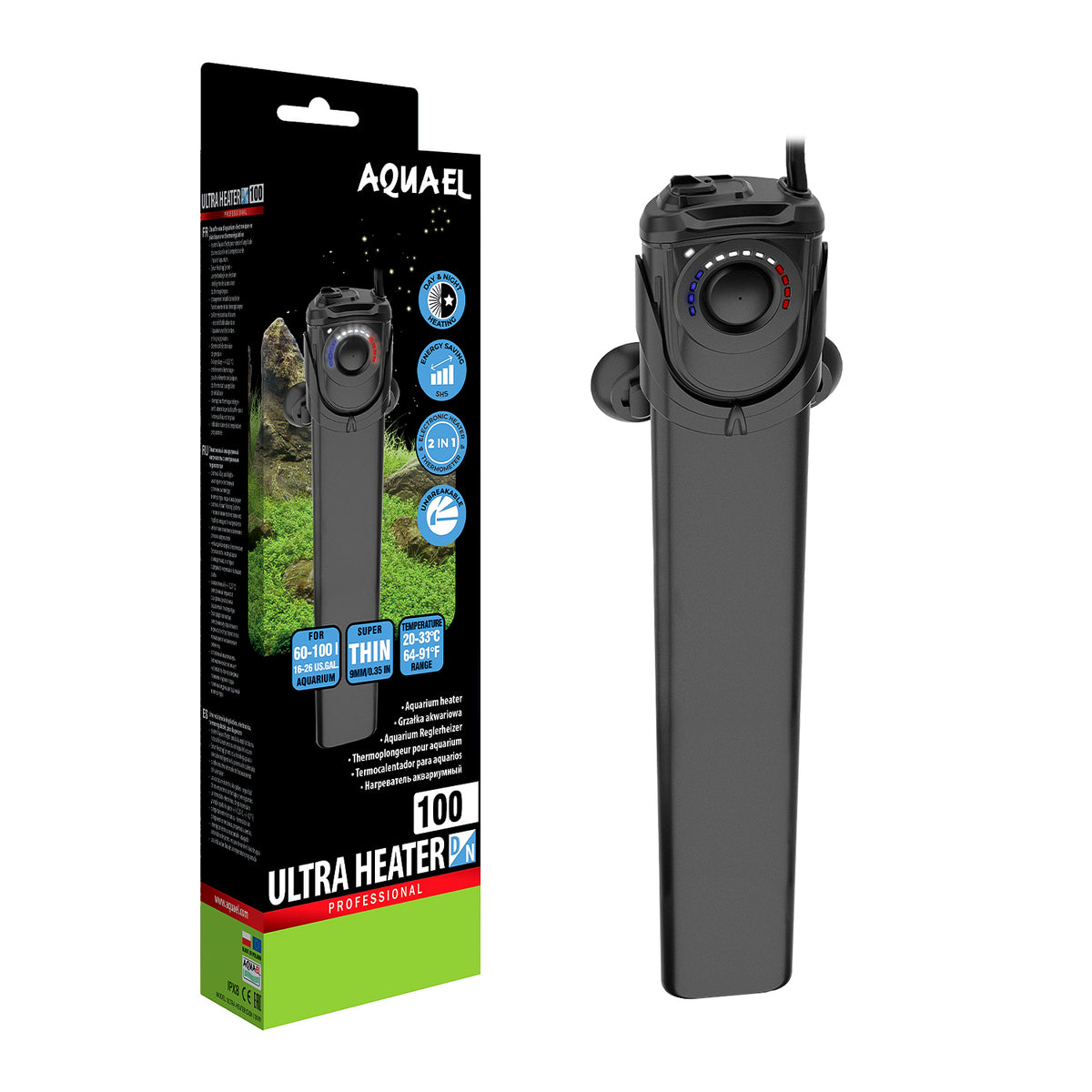 Aquael Ultra Heater Day&Night varmer