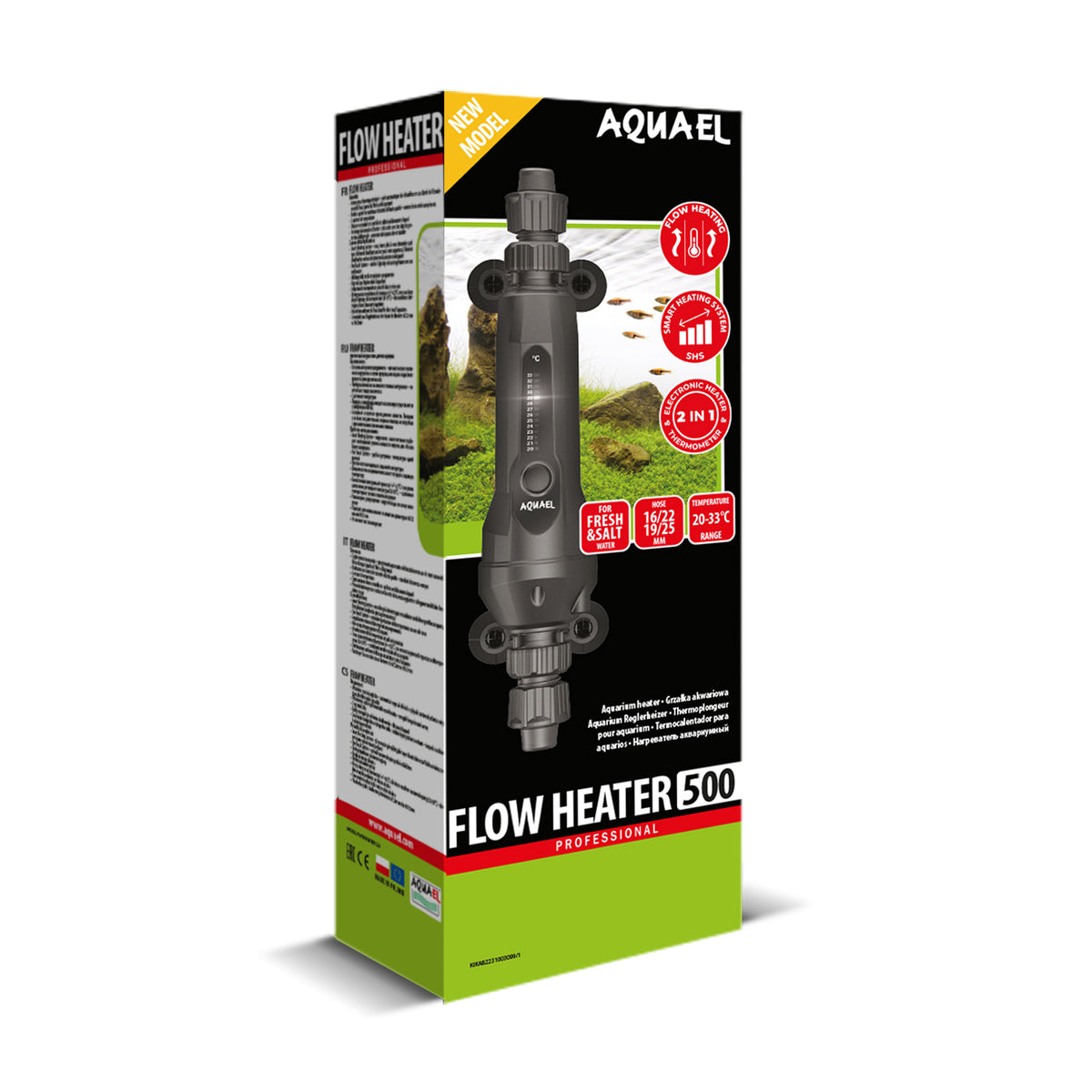 Aquael Flow Heater 2.0 gjennomstrømningsvarmer