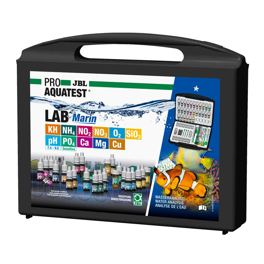 JBL ProAquaTest Lab Marin Komplett Testlaboratorium for Saltvannsakvarier