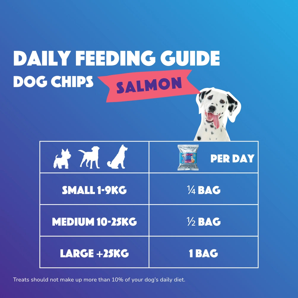 Smoofl Dog Chips Laks 50 g – Kaloriefattig hundesnacks