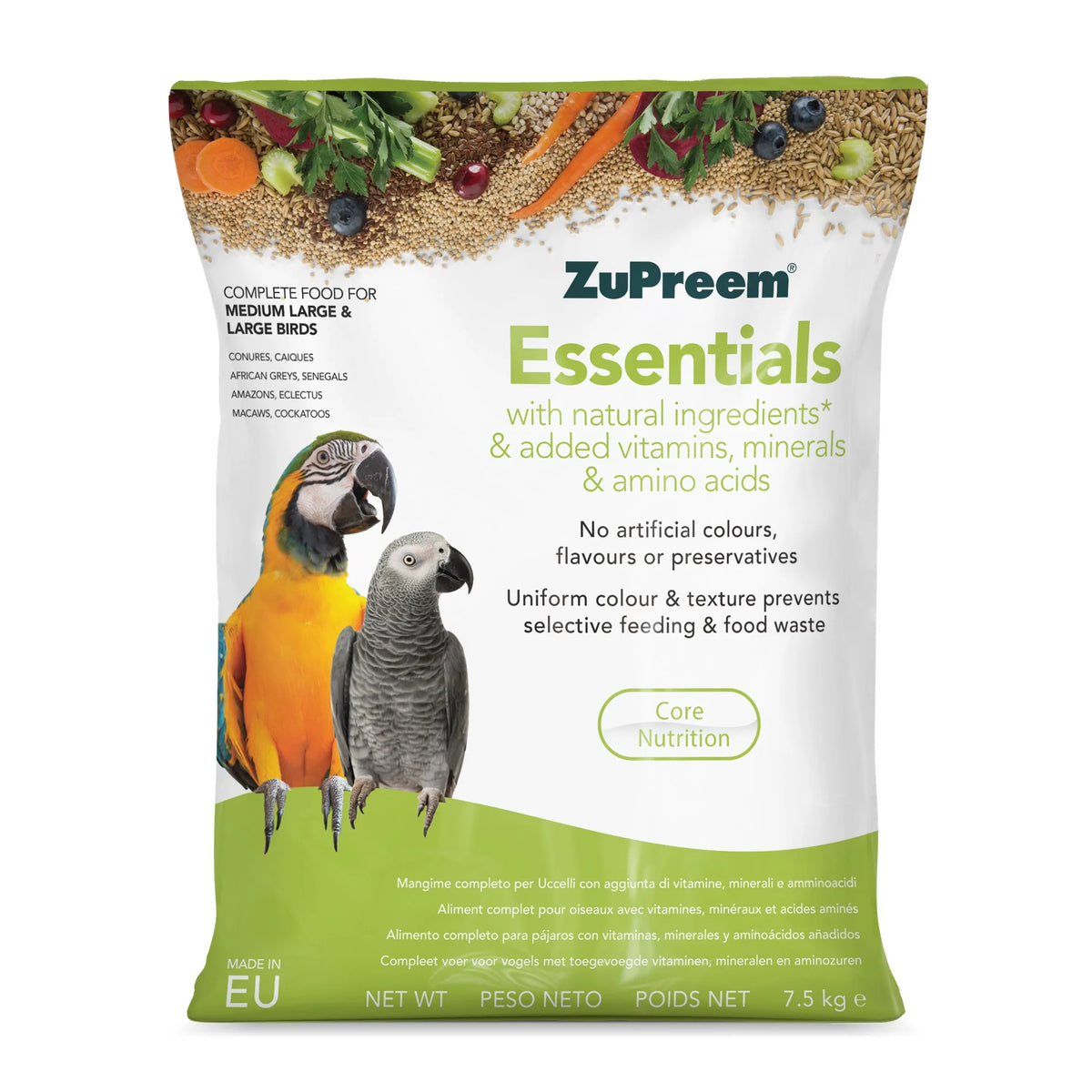 ZuPreem Natural Essentials pelletsfôr