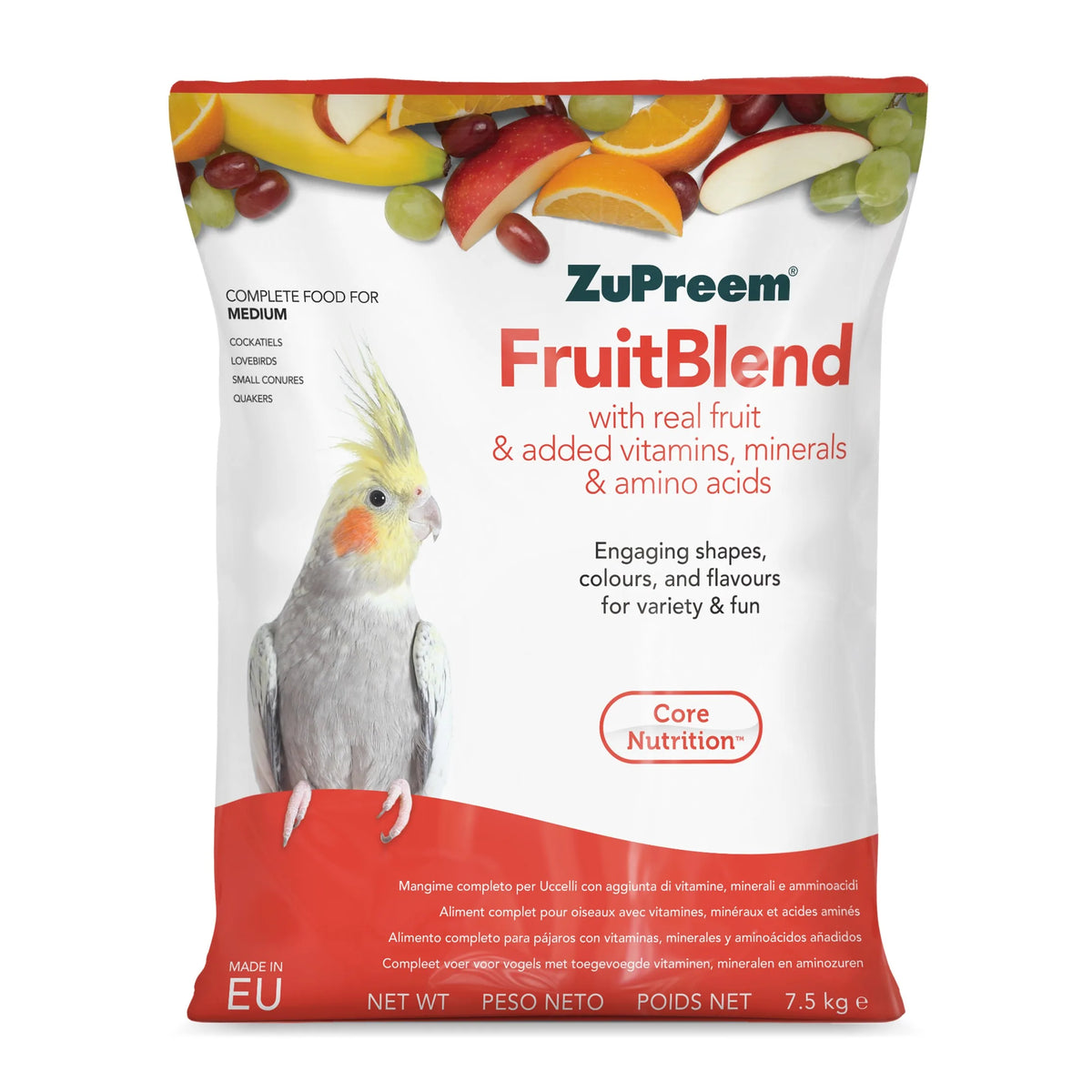 ZuPreem FruitBlend pelletsfôr