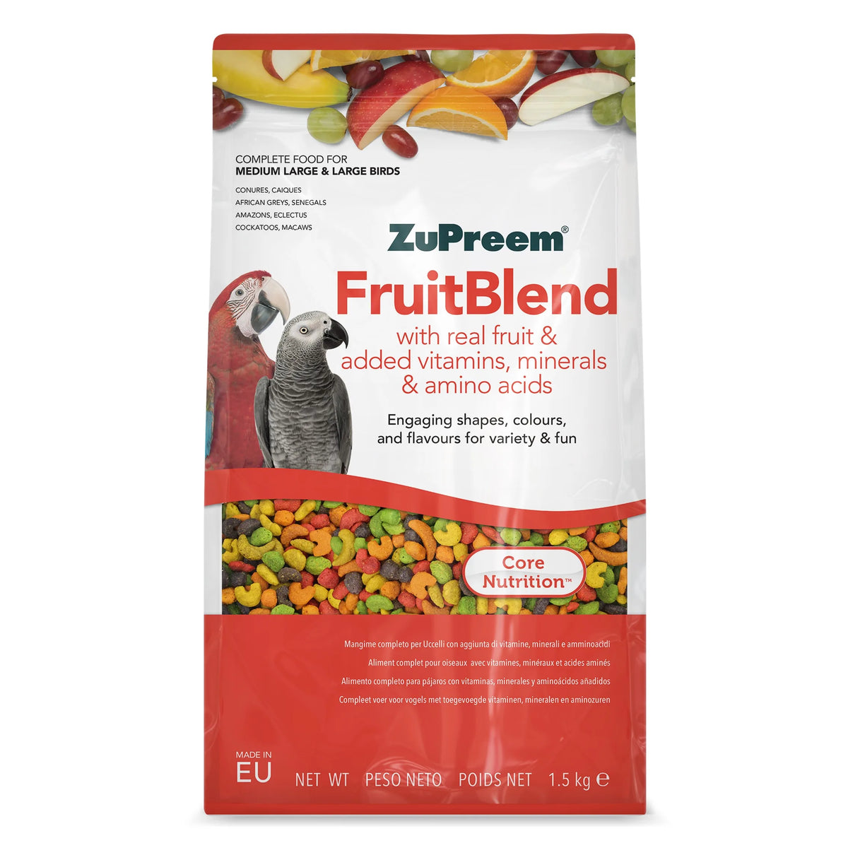 ZuPreem FruitBlend pelletsfôr