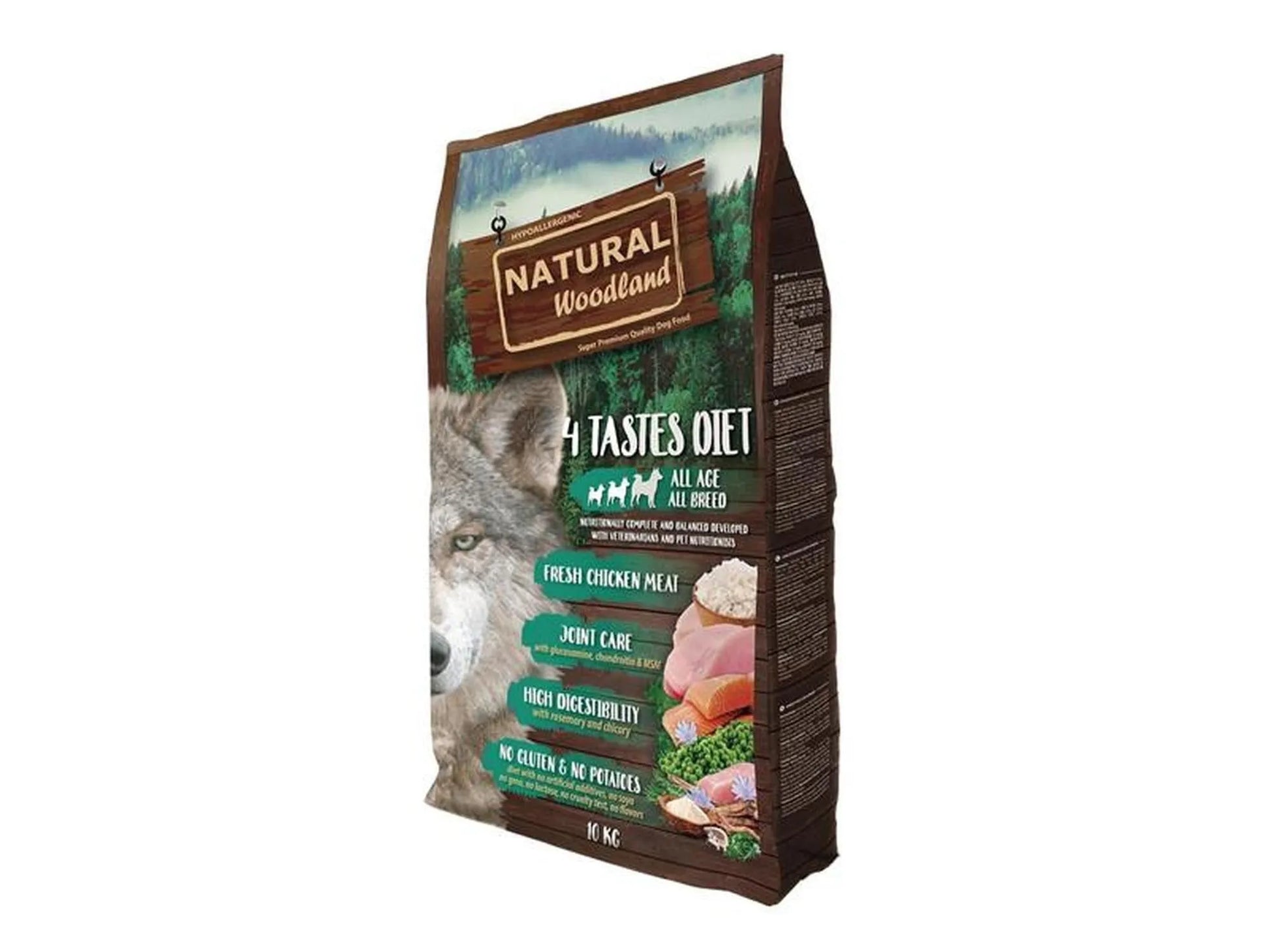 Natural Woodland 4 Tastes Diet hundemat – bilde 3