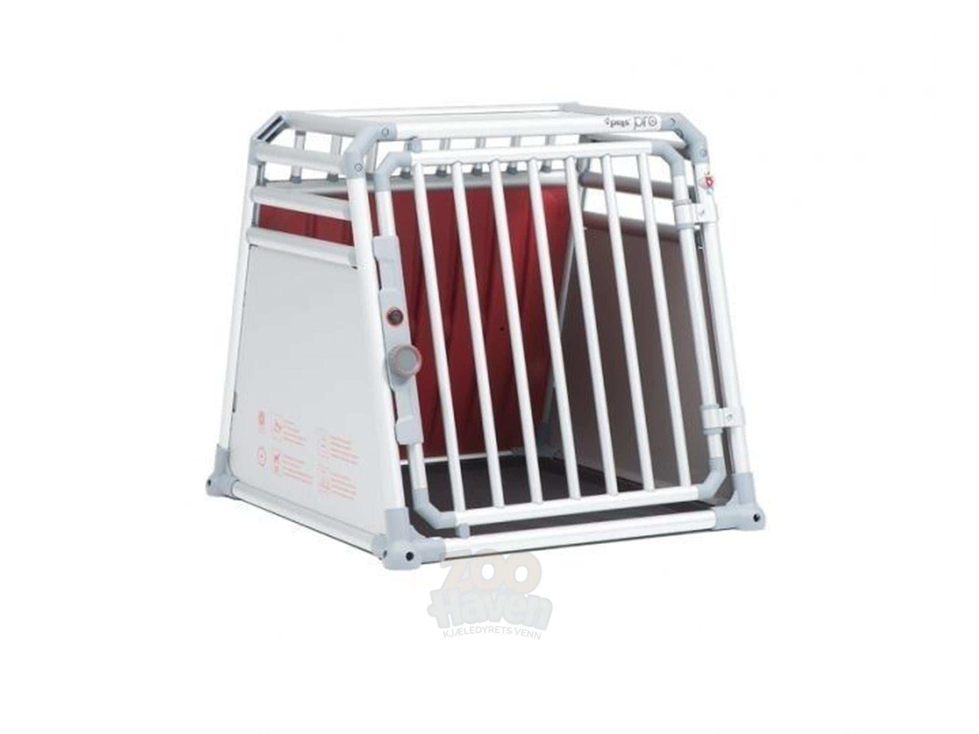 4pets PRO 3 hundebur i aluminium størrelse Medium