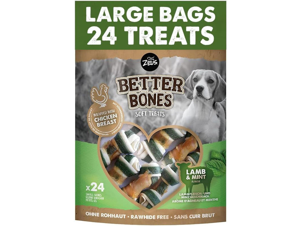 Zoë Better Bones tyggeben med lam og mynte, 24 stk