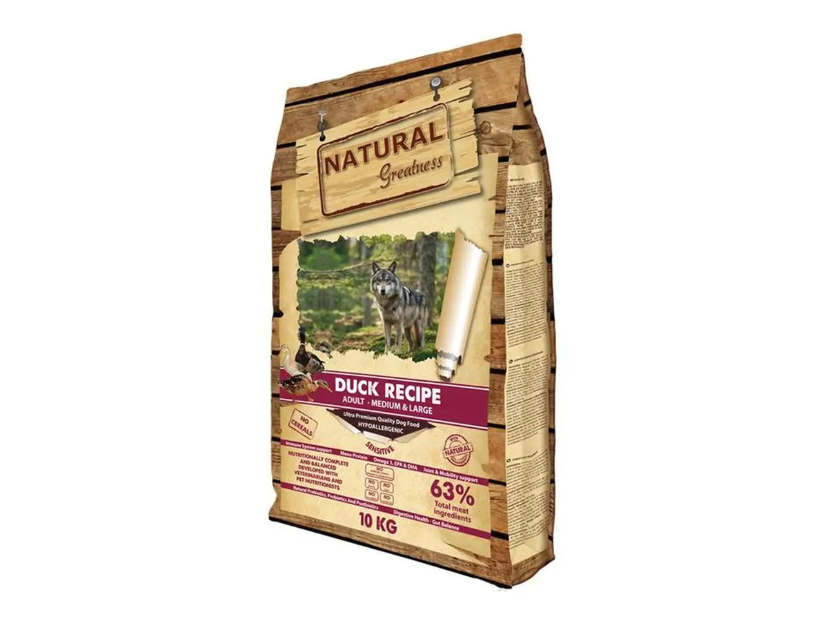 Natural Greatness Duck Recipe hundemat – bilde 2