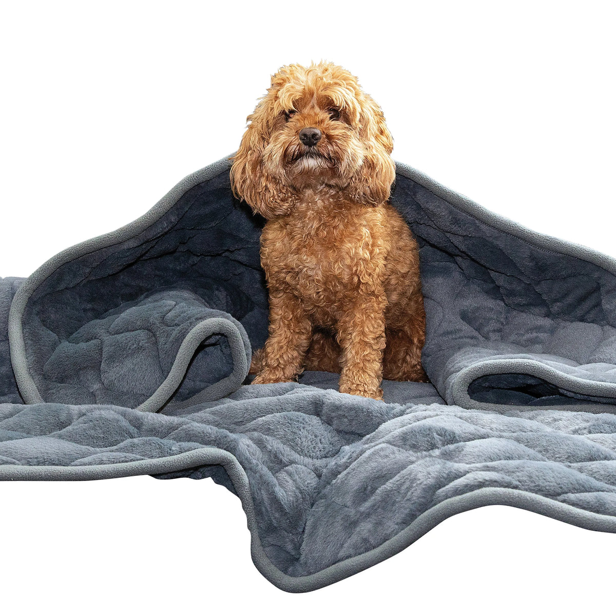 KONG Weighted Calming Blanket – Vektet Beroligende Hundeteppe 148 × 135 cm