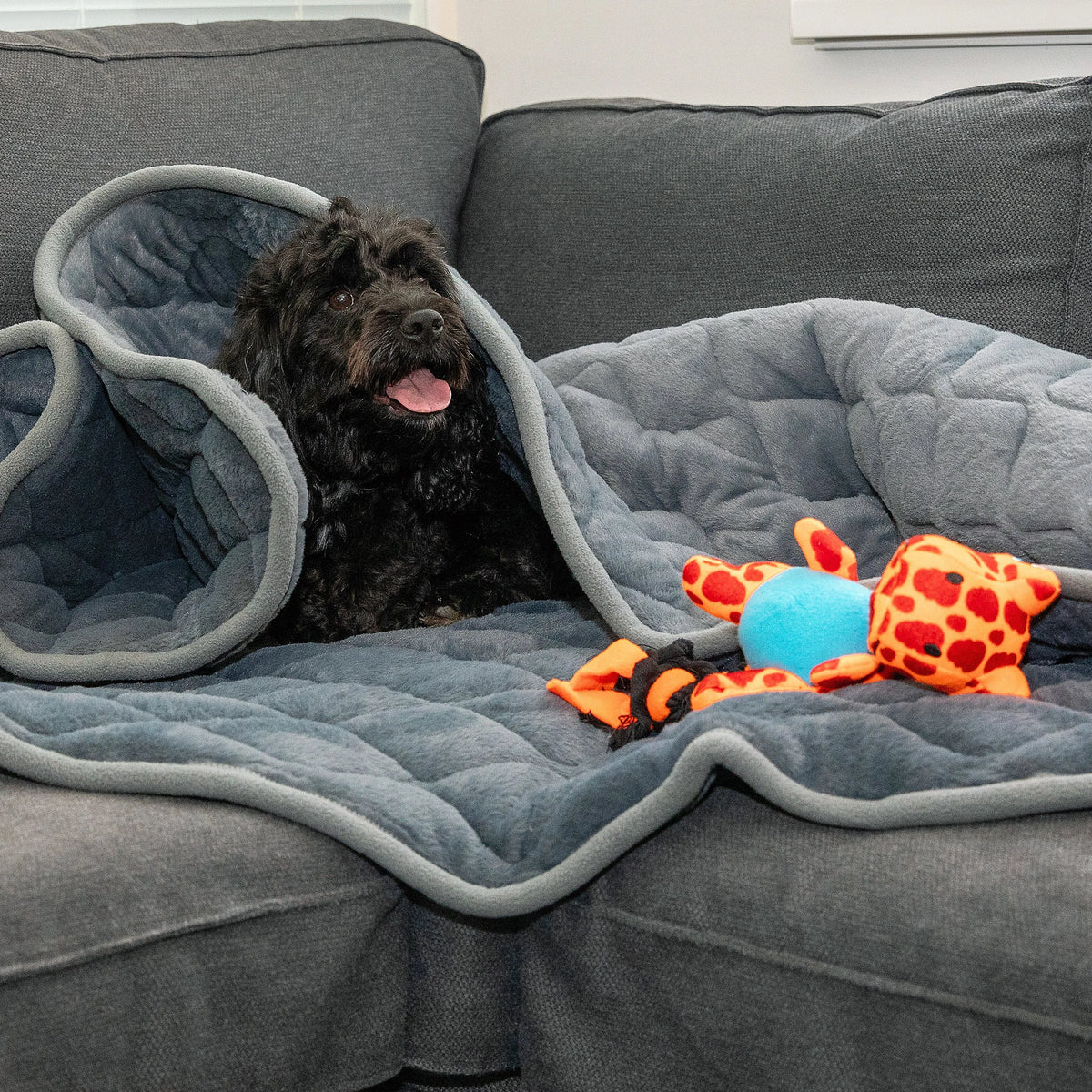 KONG Weighted Calming Blanket – Vektet Beroligende Hundeteppe 148 × 135 cm