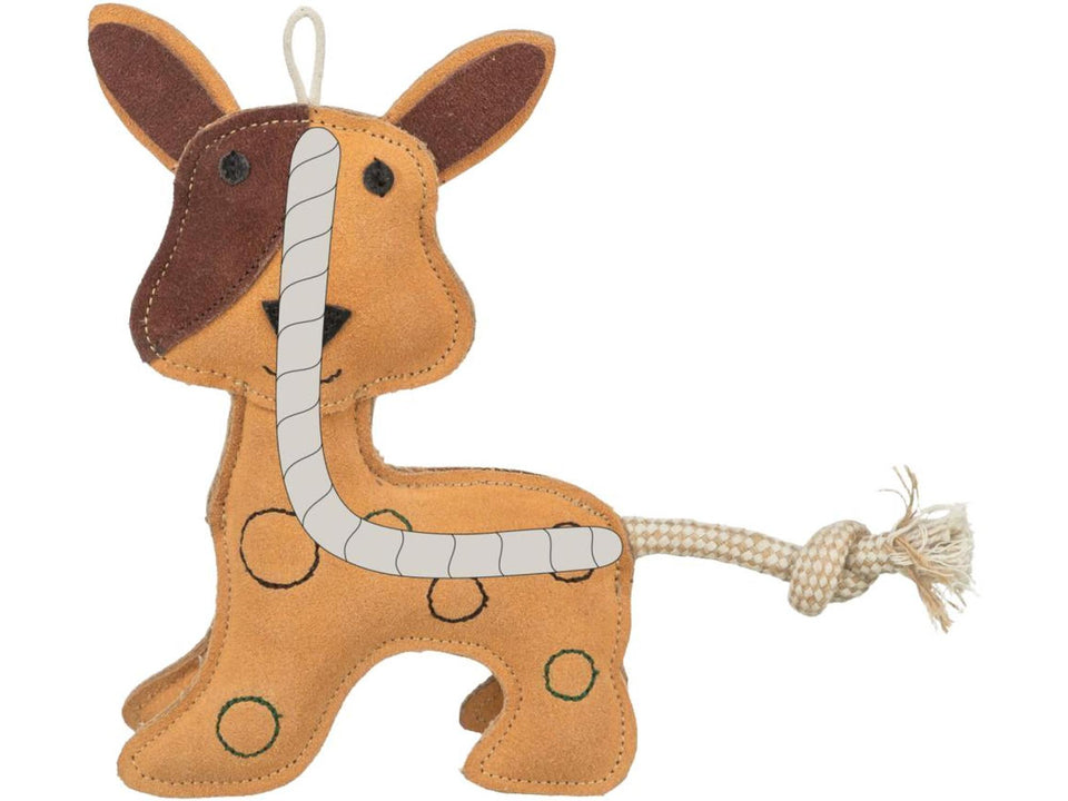 Trixie Lær Hundeleke med Tau 25 cm
