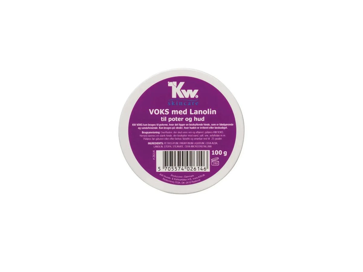 KW Voks med Lanolin til poter og hud 100gr