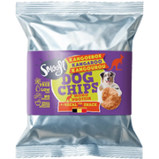 Smoofl Dog Chips Kenguru 50 g – Kaloriefattig hundesnacks