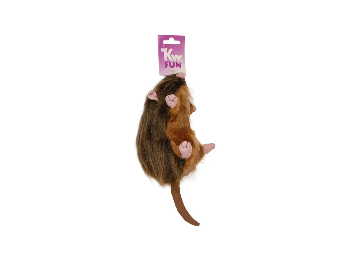 KW Fun Naturens dyr rotte stor 20 cm