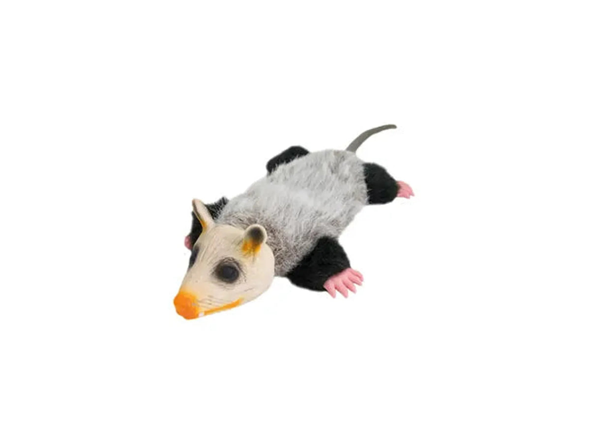 KW Opossum i plysj med latekshode 38 cm