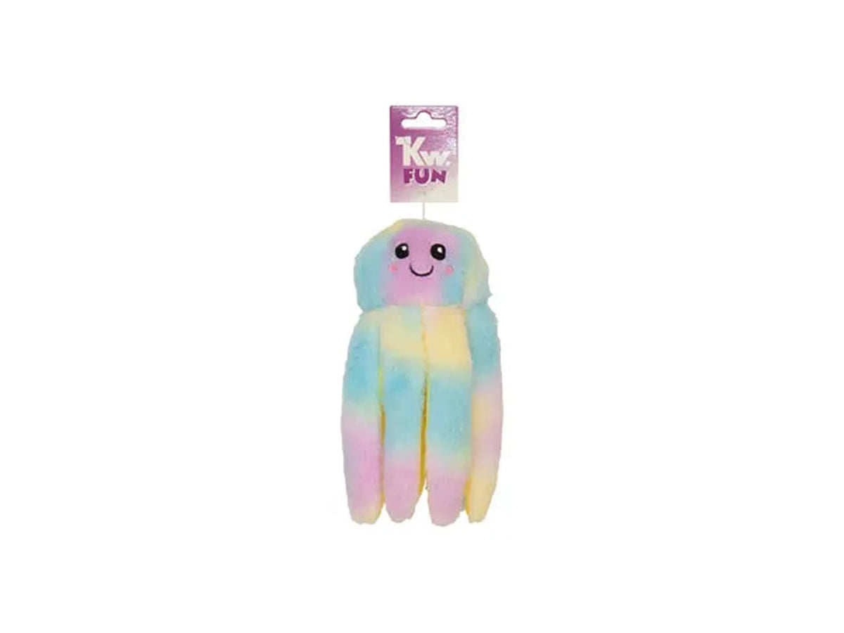 KW Blekksprut Rainbow Small plysj 22 cm