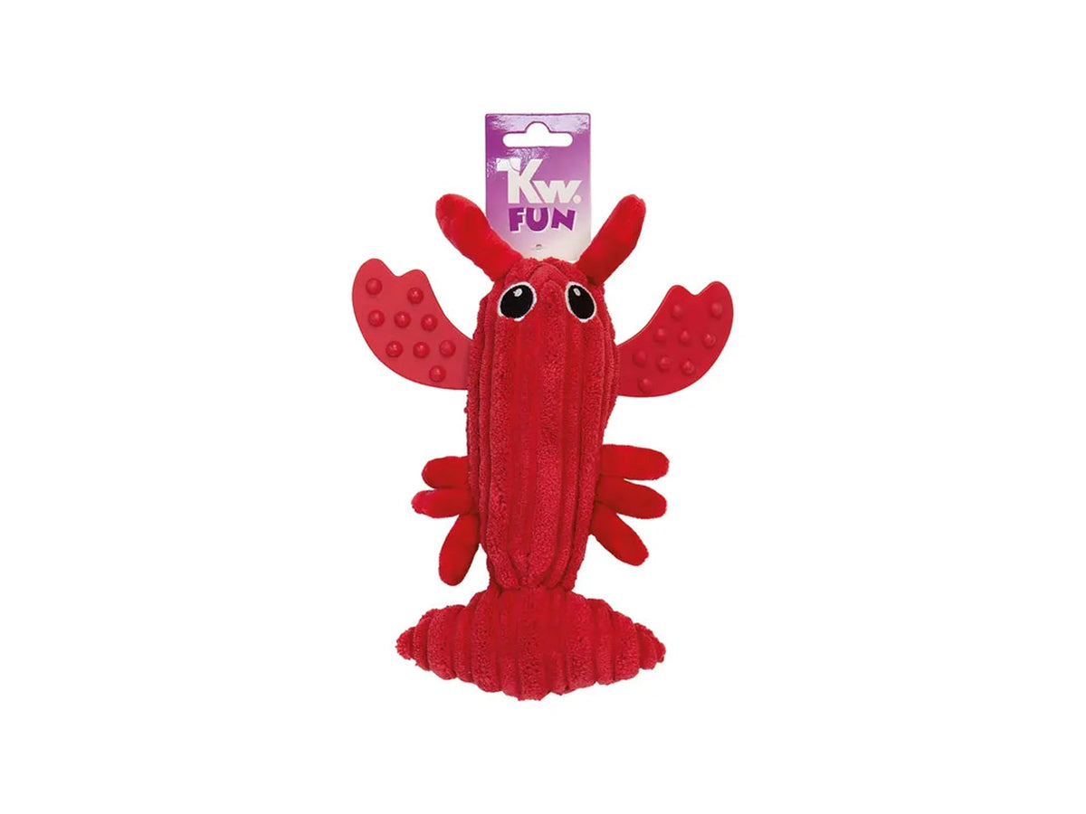 KW Hummer rød med pip plysj 23 cm