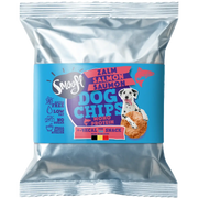 Smoofl Dog Chips Laks 50 g – Kaloriefattig hundesnacks
