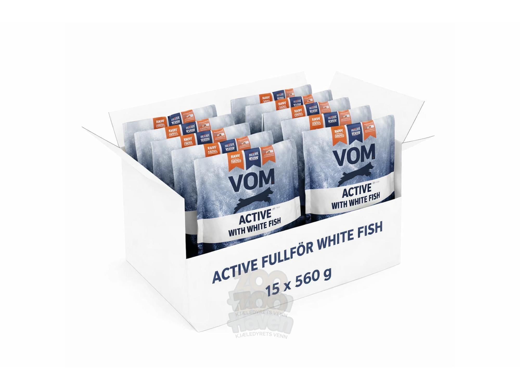 ACTIVE fullfôr White Fish - Vom & hundemat