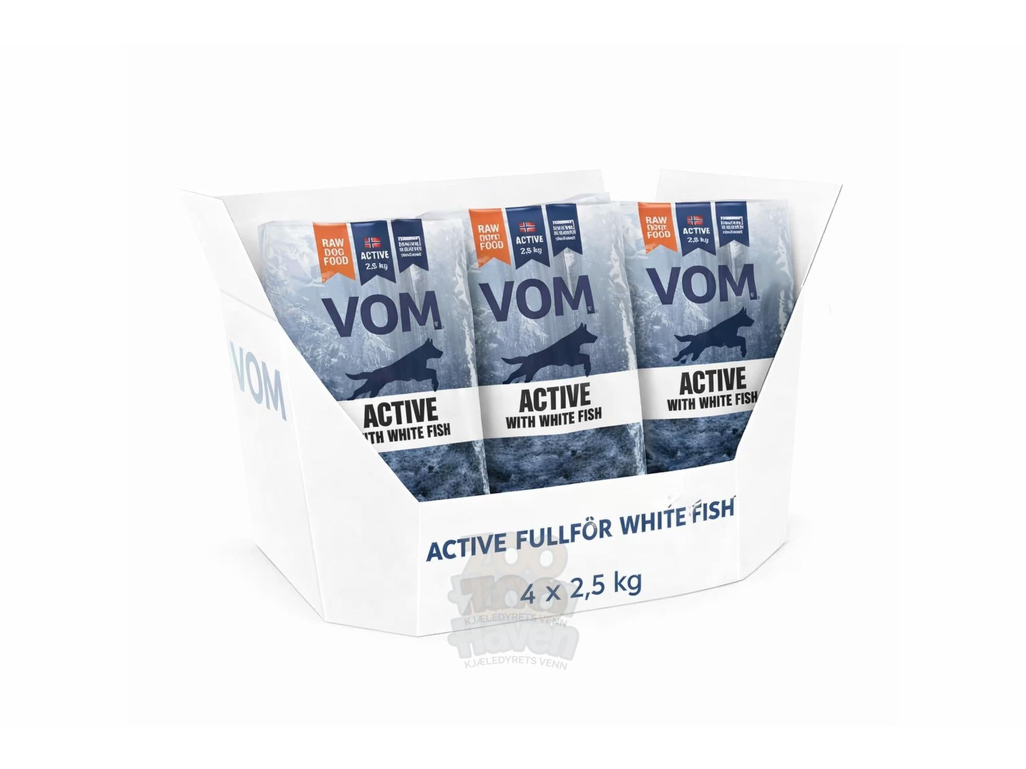ACTIVE fullfôr White Fish - Vom & hundemat