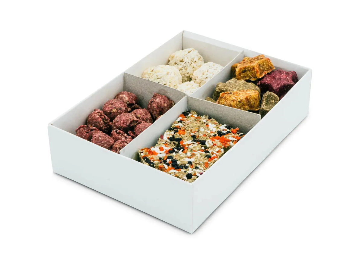 JR Farm Christmas Mix – julegodbiter til smådyr 210 g