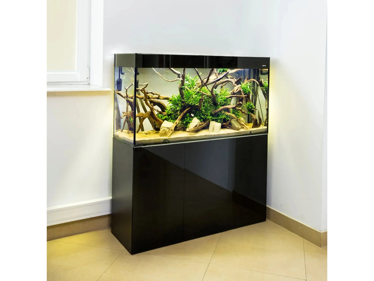 Aquael Glossy 100 akvariemøbel sort