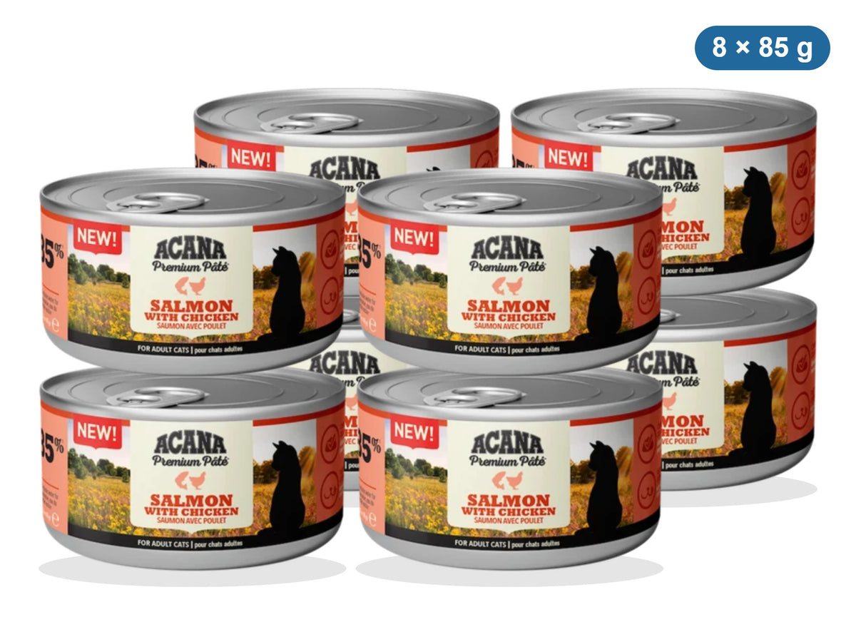 Acana Premium Pâté Laks – 8 x 85 g