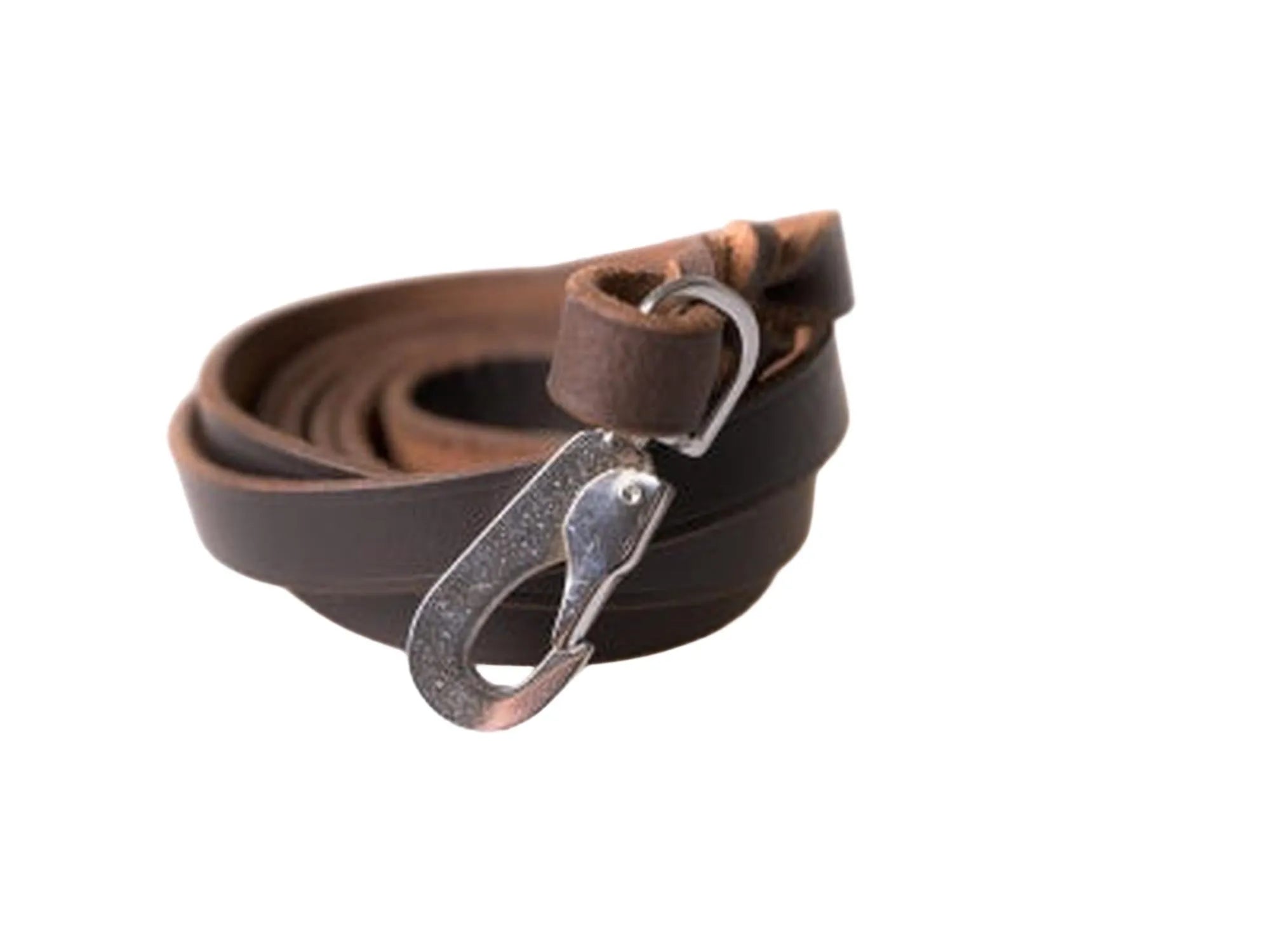 Active Canis Leather Leash Brown – bilde 2