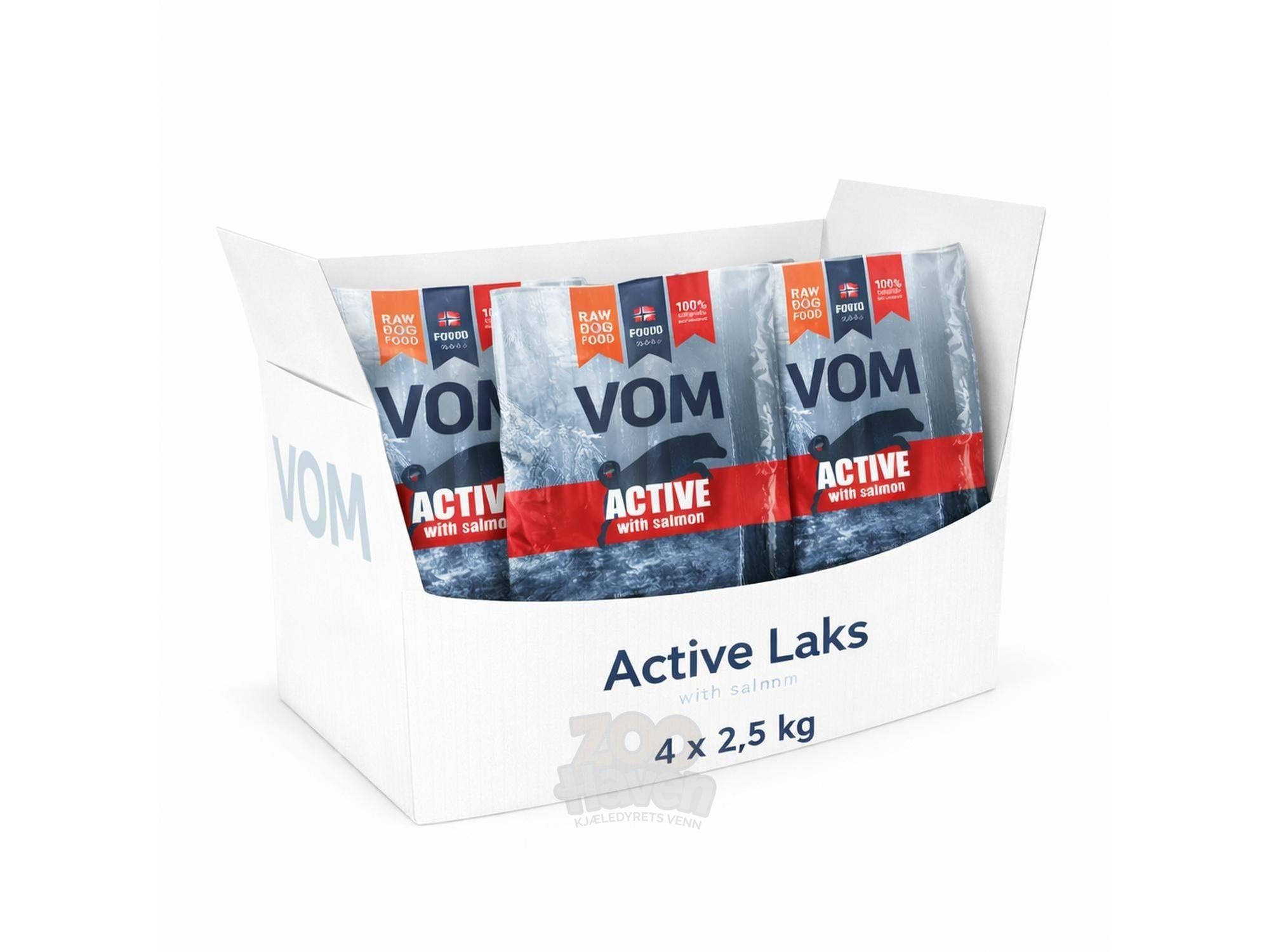 Active Fullfôr Laks (nr.25) - Vom og Hundemat