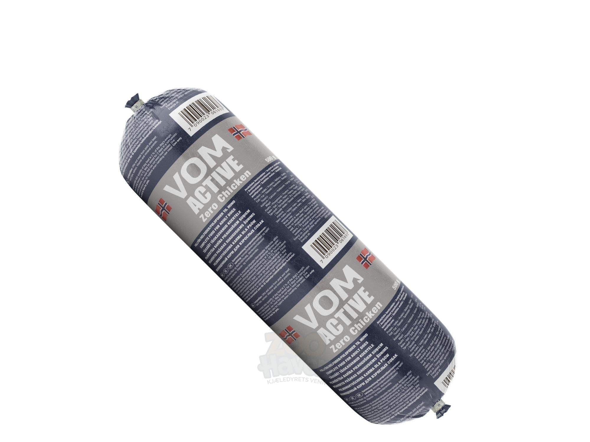 Active fullfôr Zero Chicken - Vom og Hundemat