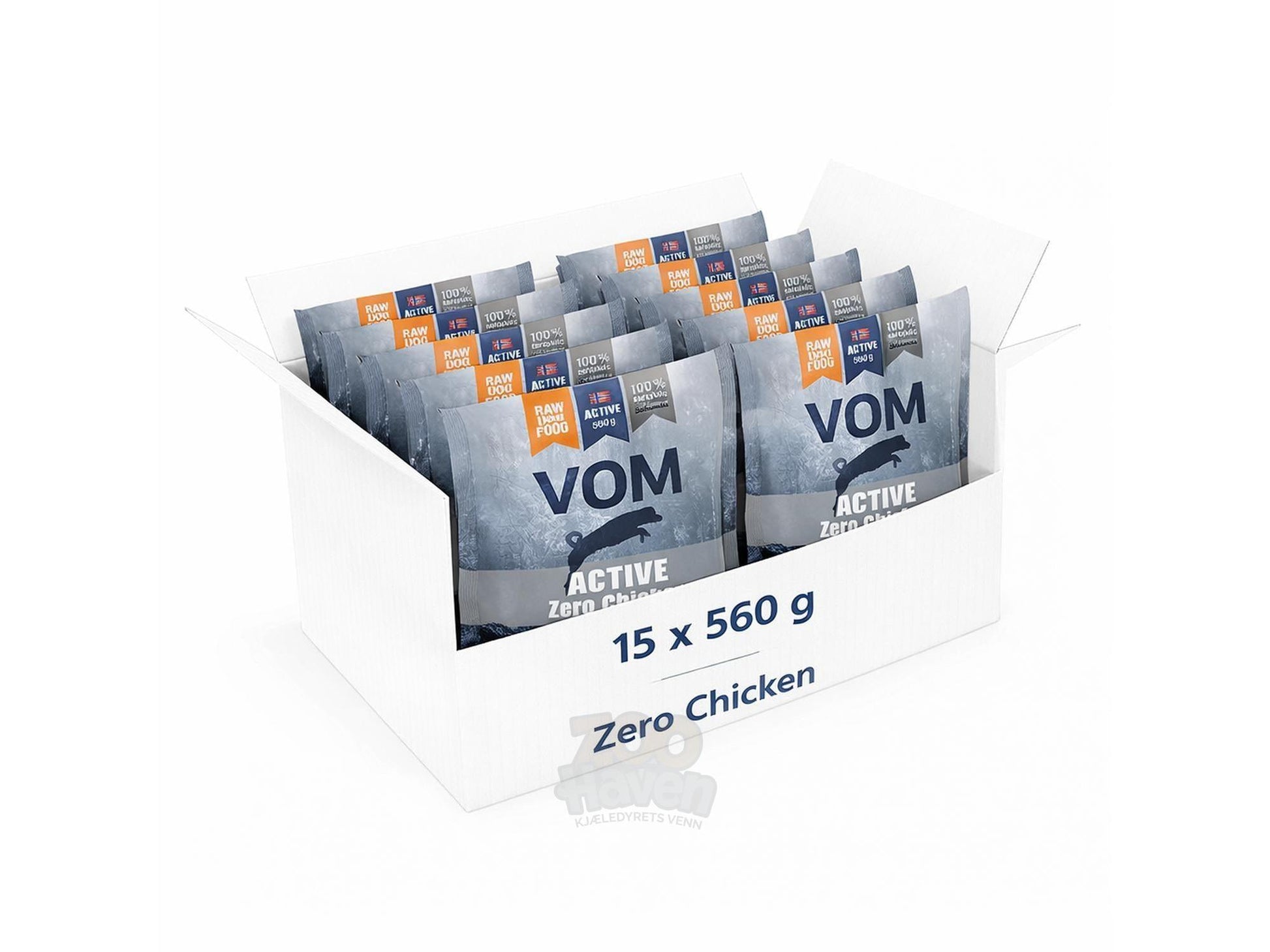 Vom & Hundemat Active Zero Chicken hundemat – bilde 5