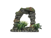 Akvariepynte arch / steinbue S 19 × 8 × 16 cm dekorasjon