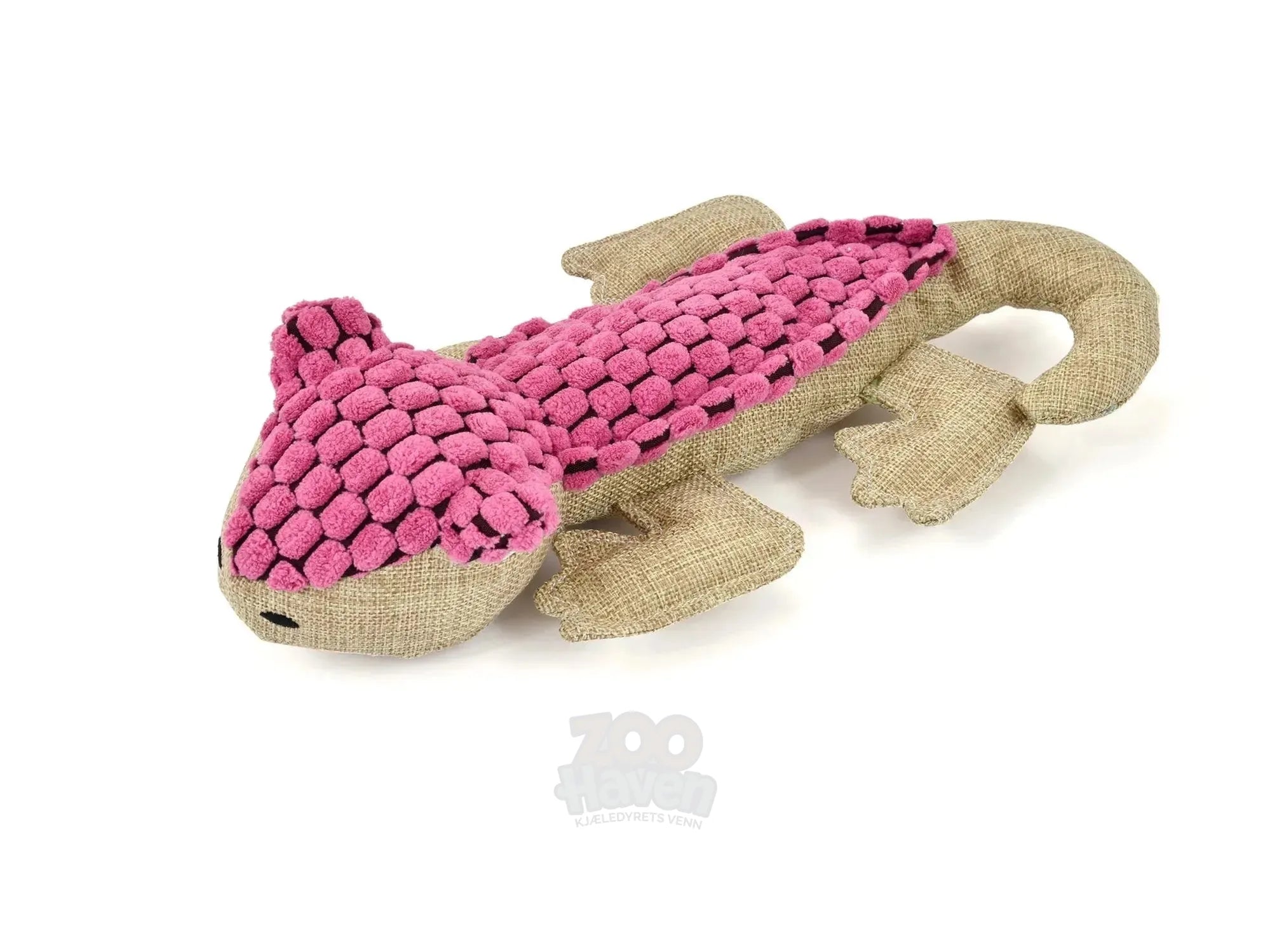 Alberto Lizard Hundeleke i Plysj 30 cm med Lyd