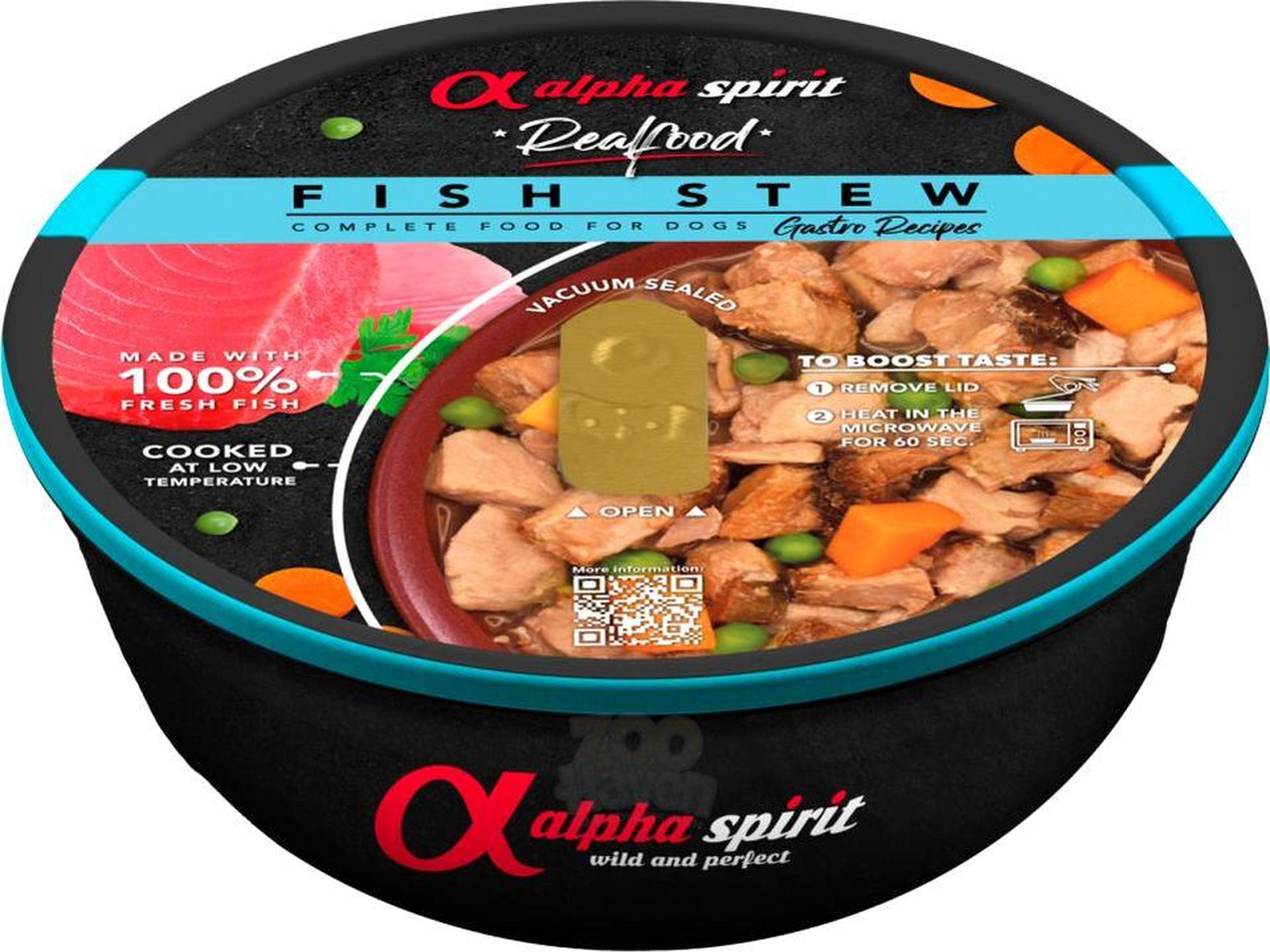 Alpha Spirit Real Food Tunfisk 280 g – Komplett våtfôr med 97 % fersk tunfisk