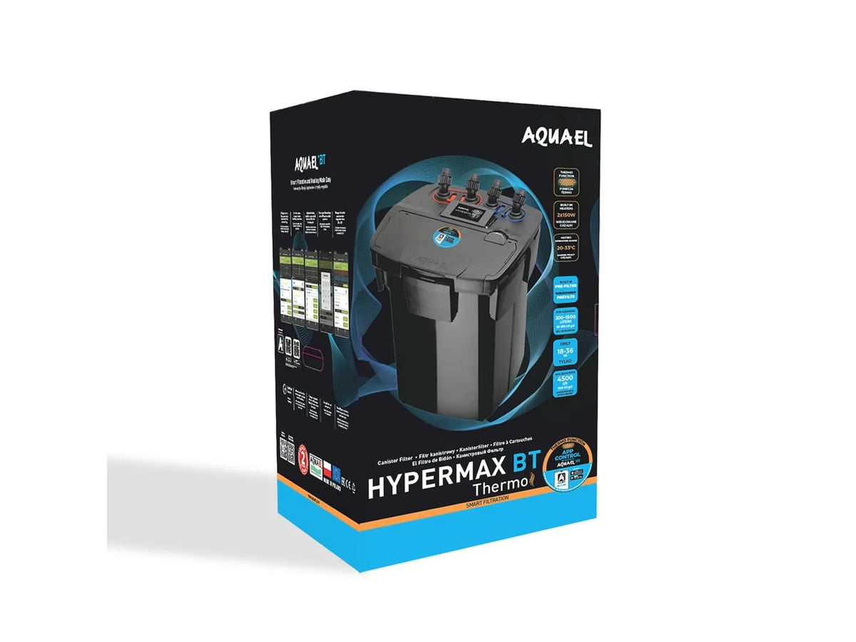 Aquael Hypermax Thermo BT utvendig filter med varmer