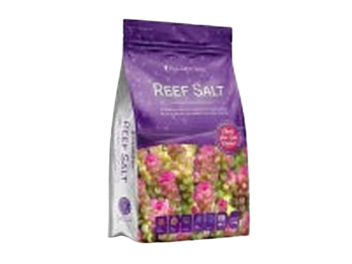 Lilla Aquaforest Reef Salt pose med korallbilder for akvariebruk.