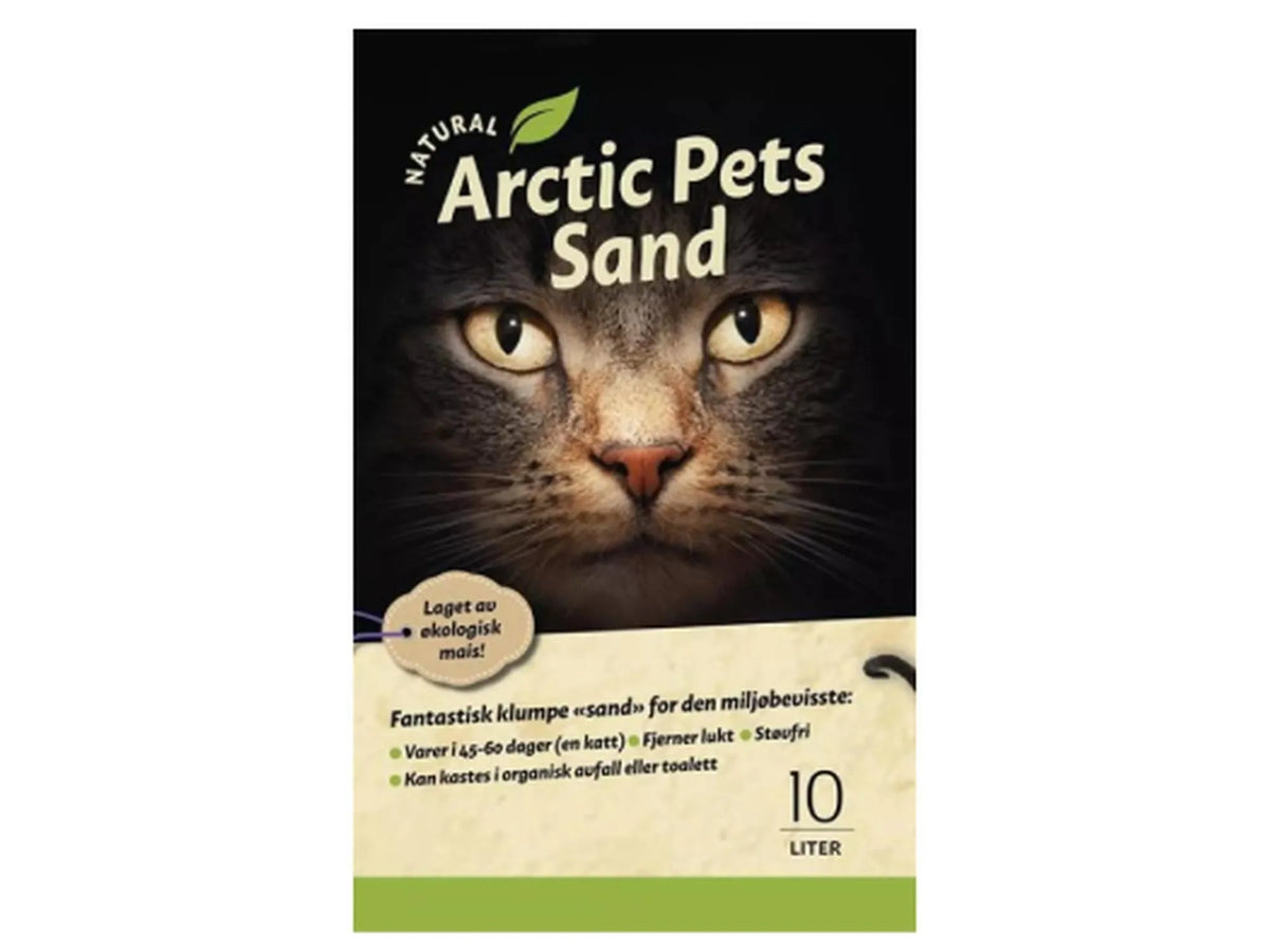 Arctic Pets Mais Kattesand 5kg naturlig maisbasert kattesand