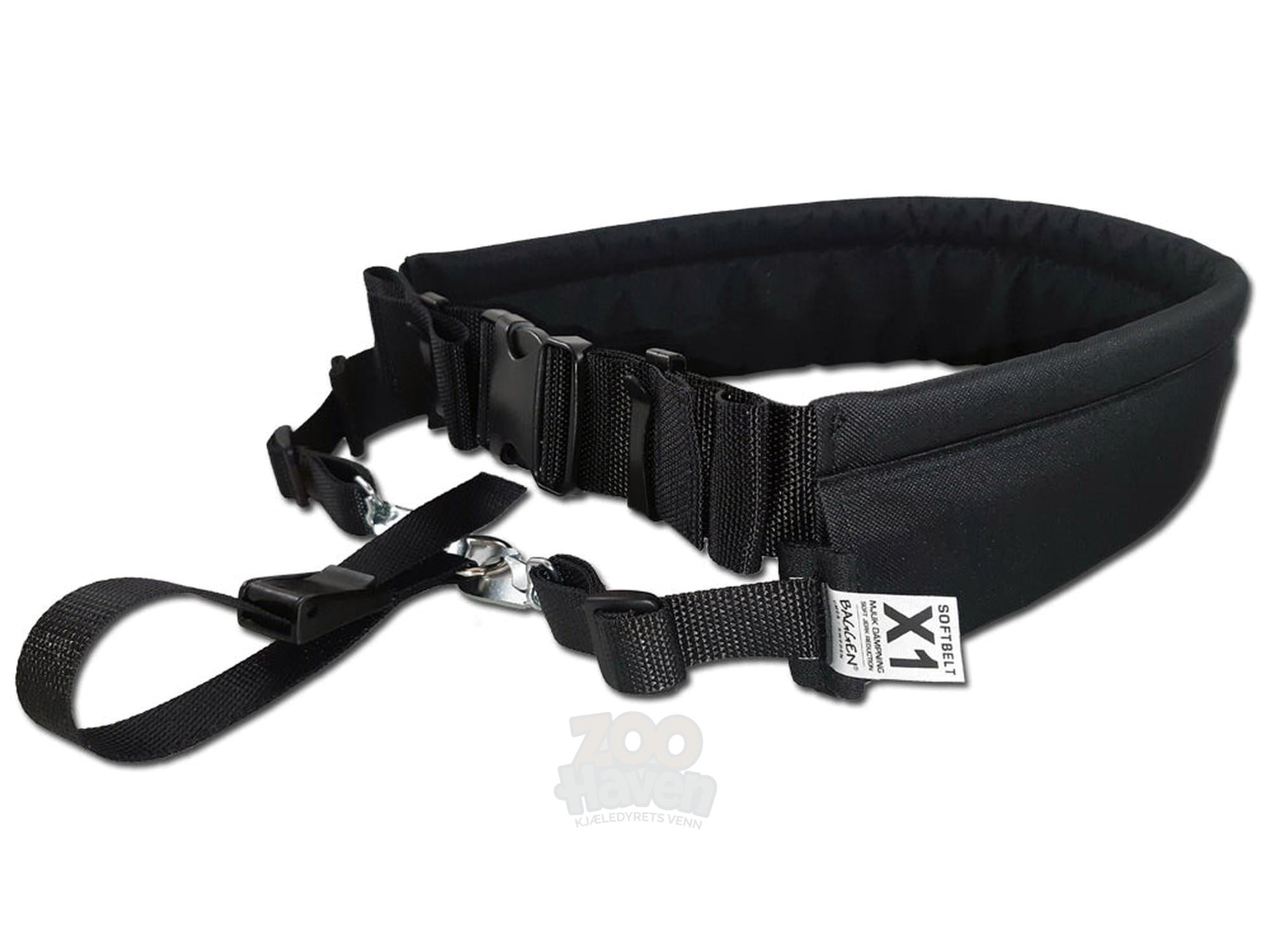 BAGGEN Softbelt Standard X1 støtdempende hundeførerbelte