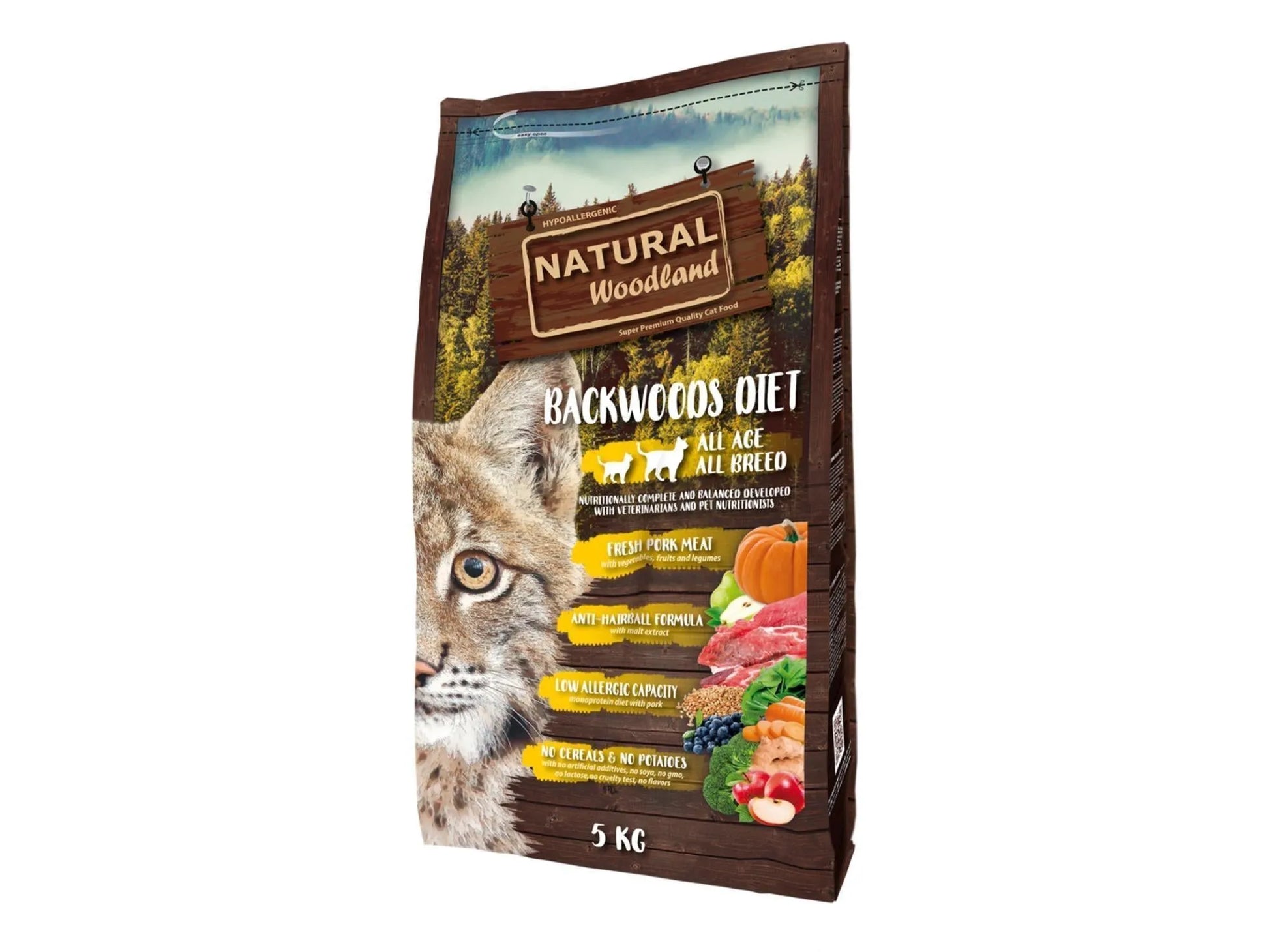 Natural Woodland Backwoods Diet kattemat – bilde 3
