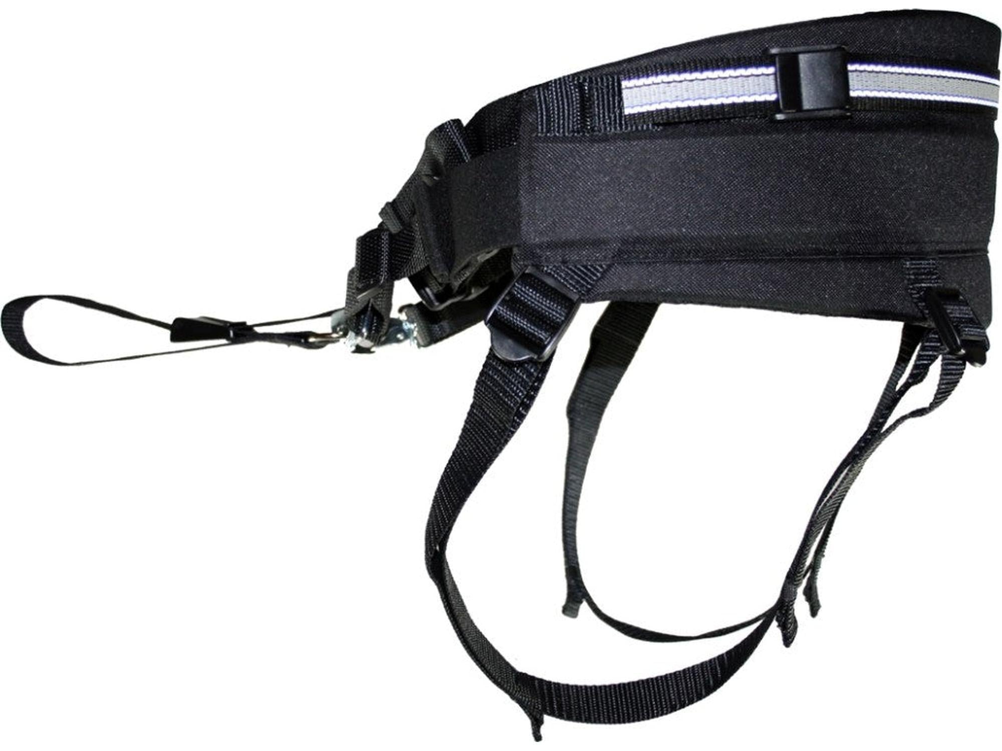BAGGEN Softbelt Race X2 i grå – bredt hundeførerbelte