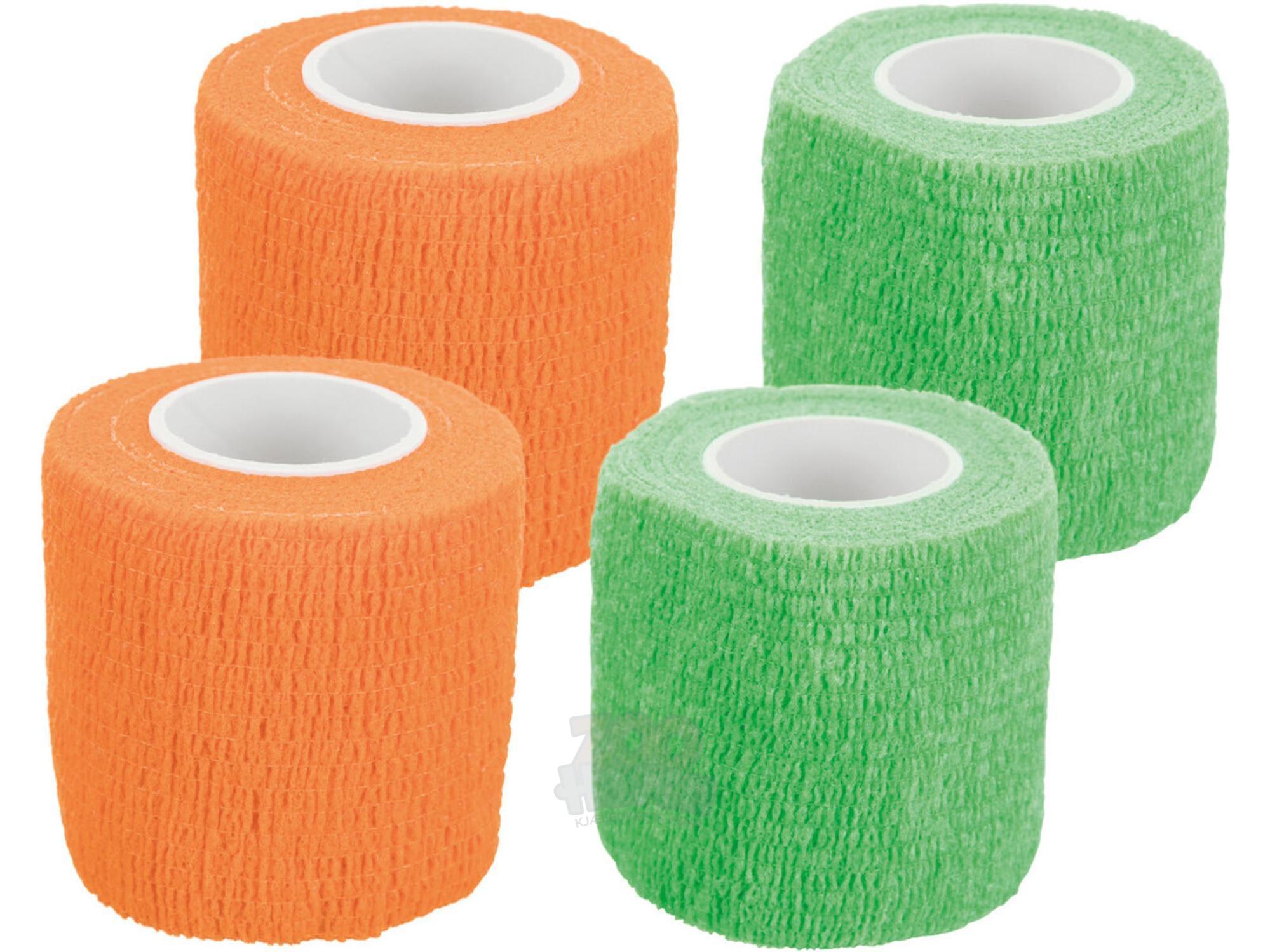 Bandasje fleksibel og selvklebende 4 stk 5 cm / 4,5 m