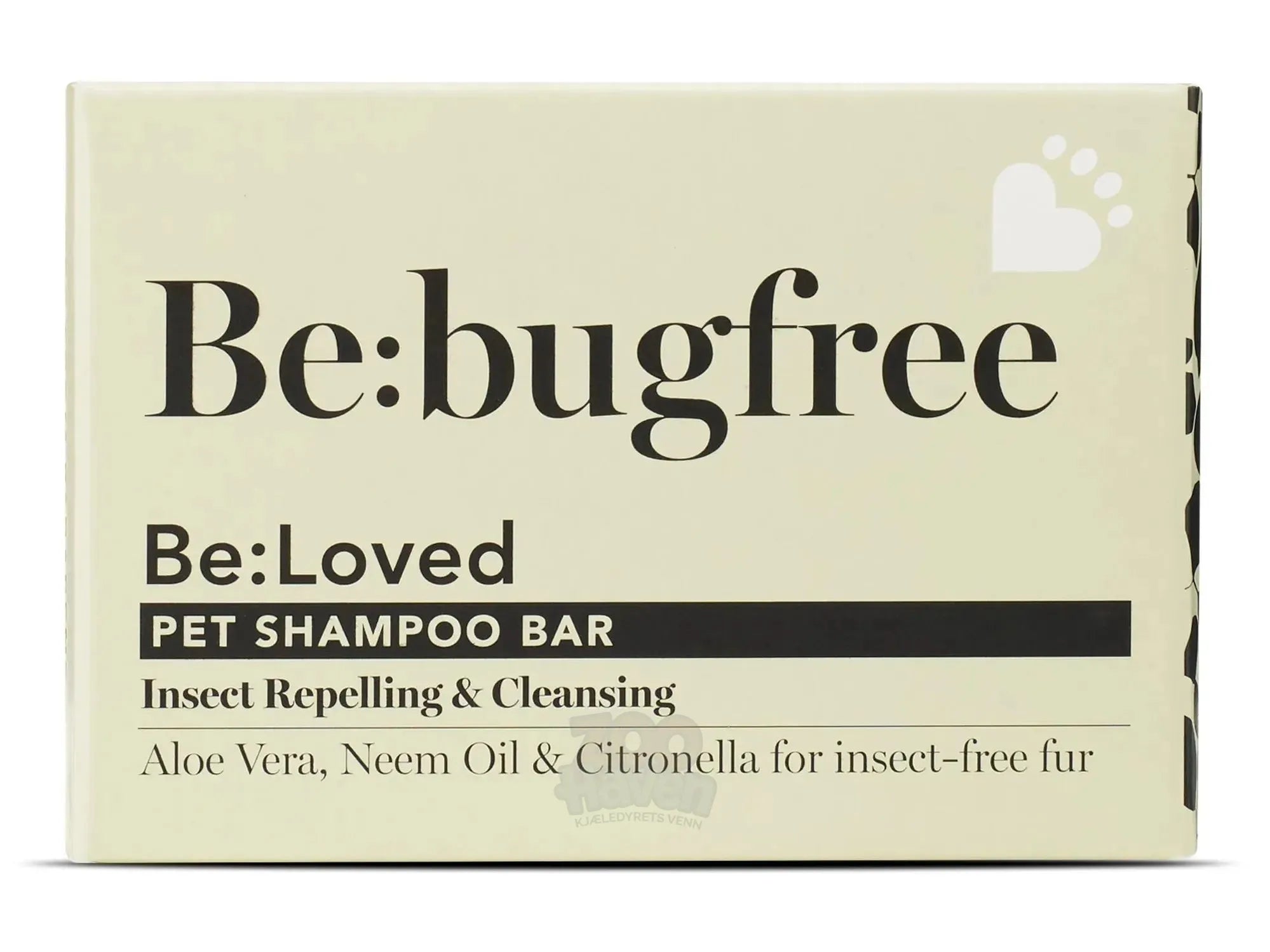 Be:Bugfree Hundeshampo Bar 110g – Insektavvisende & Rensende
